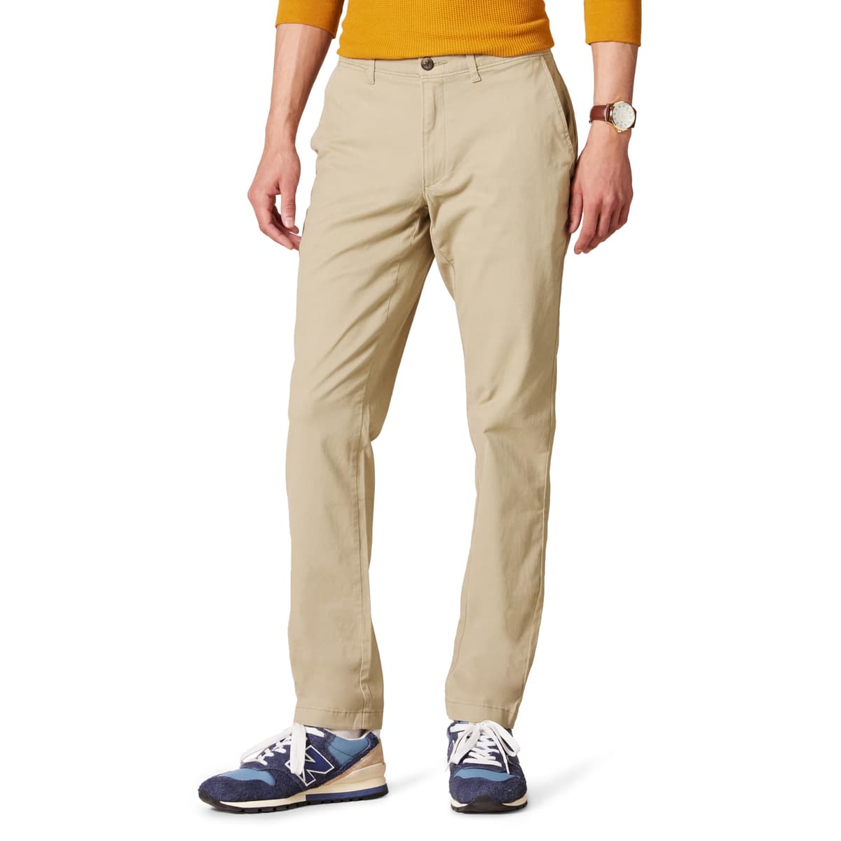 Amazon Essentials Pantalones Informales de Estilo Chino, Elásticos y de Corte Clásico Hombre — view 25