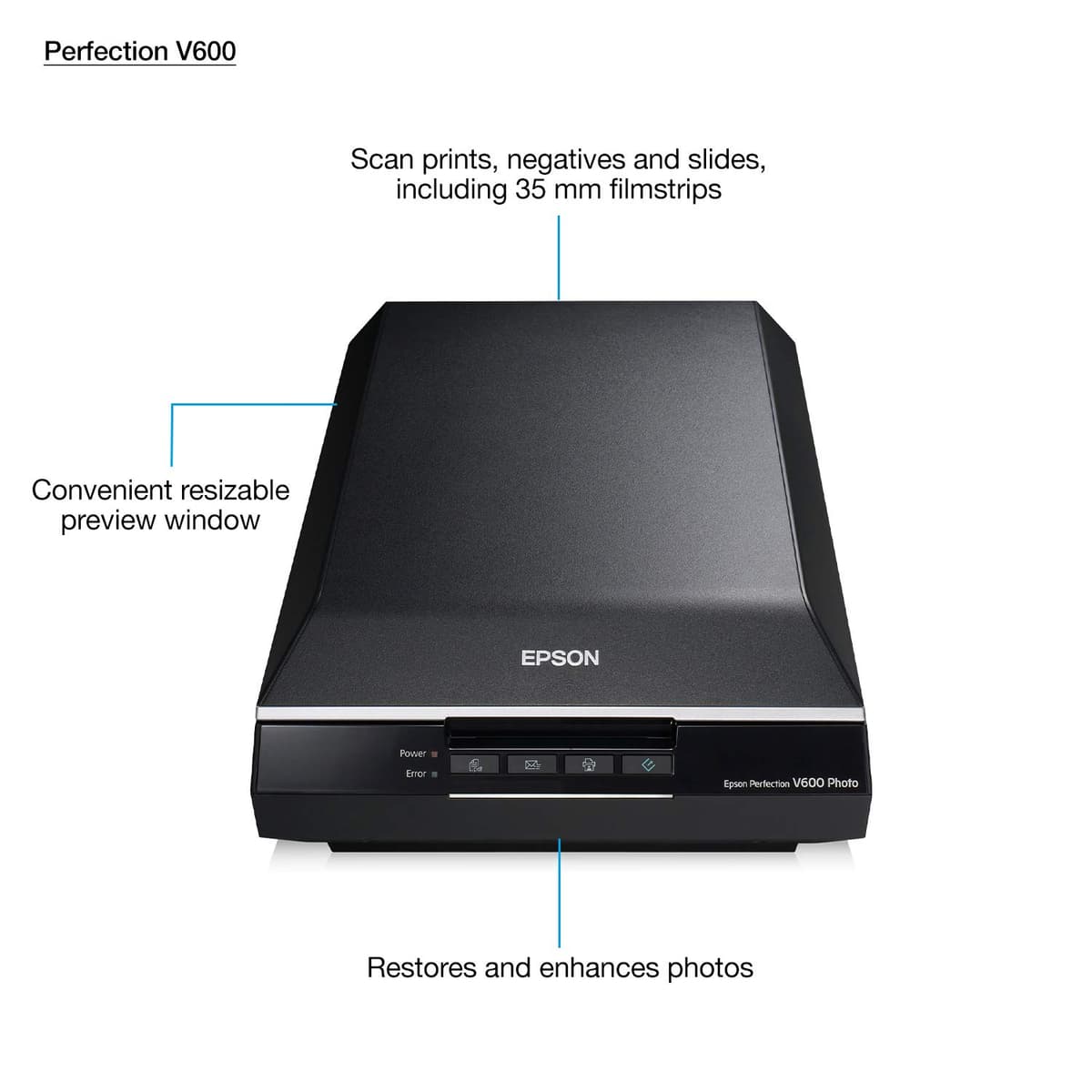 Epson Perfection V600 Home Photo Scanner — view 2