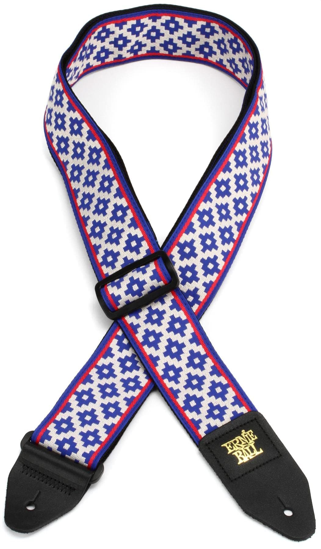 Ernie Ball - Correa para guitarra, Jacquard, diseño de Black Checkers — view 3