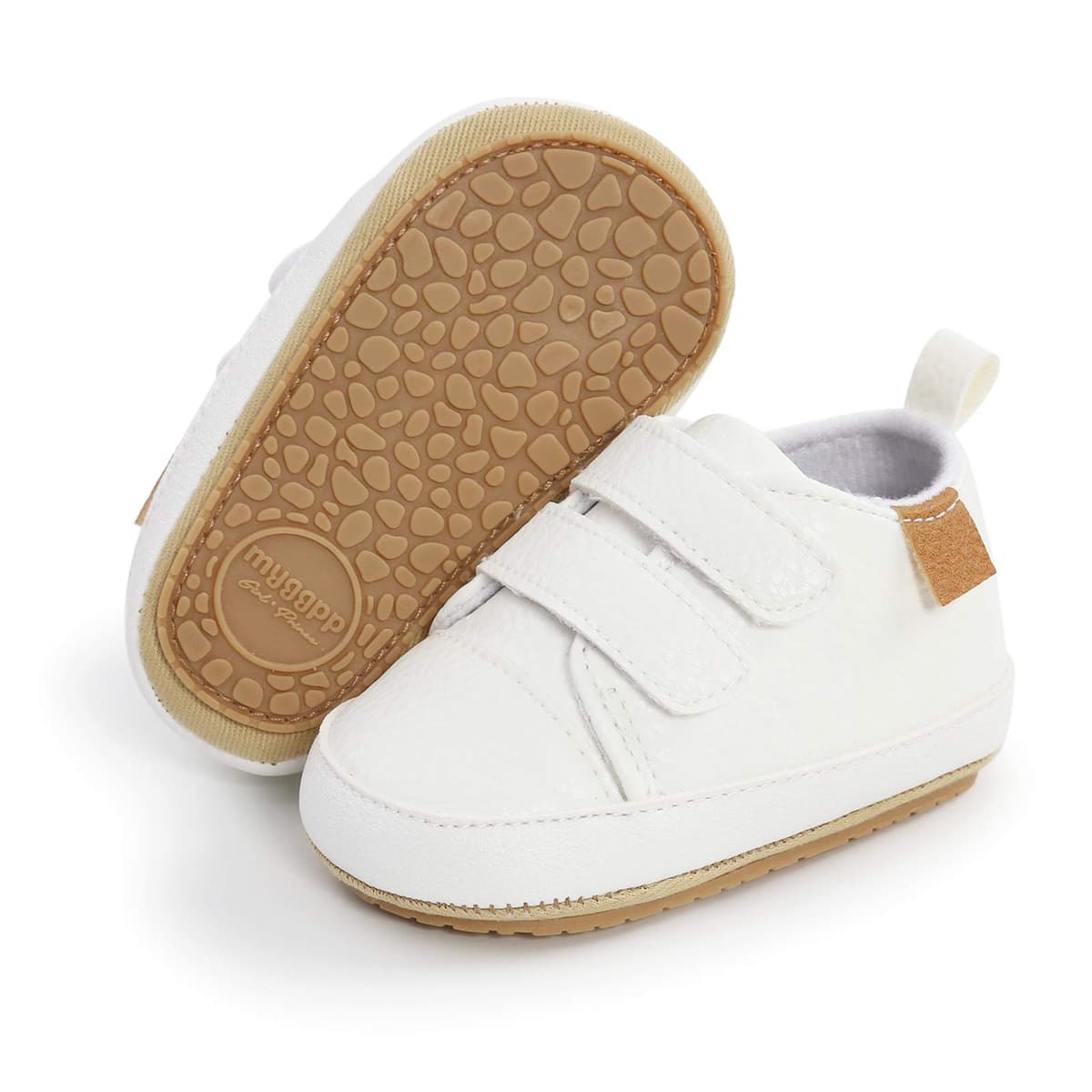 RVROVIC Baby Boys Girls Sneakers Anti-Slip Oxford Loafer Flats Infant Toddler PU Leather Soft Sole Baby Shoes — view 23