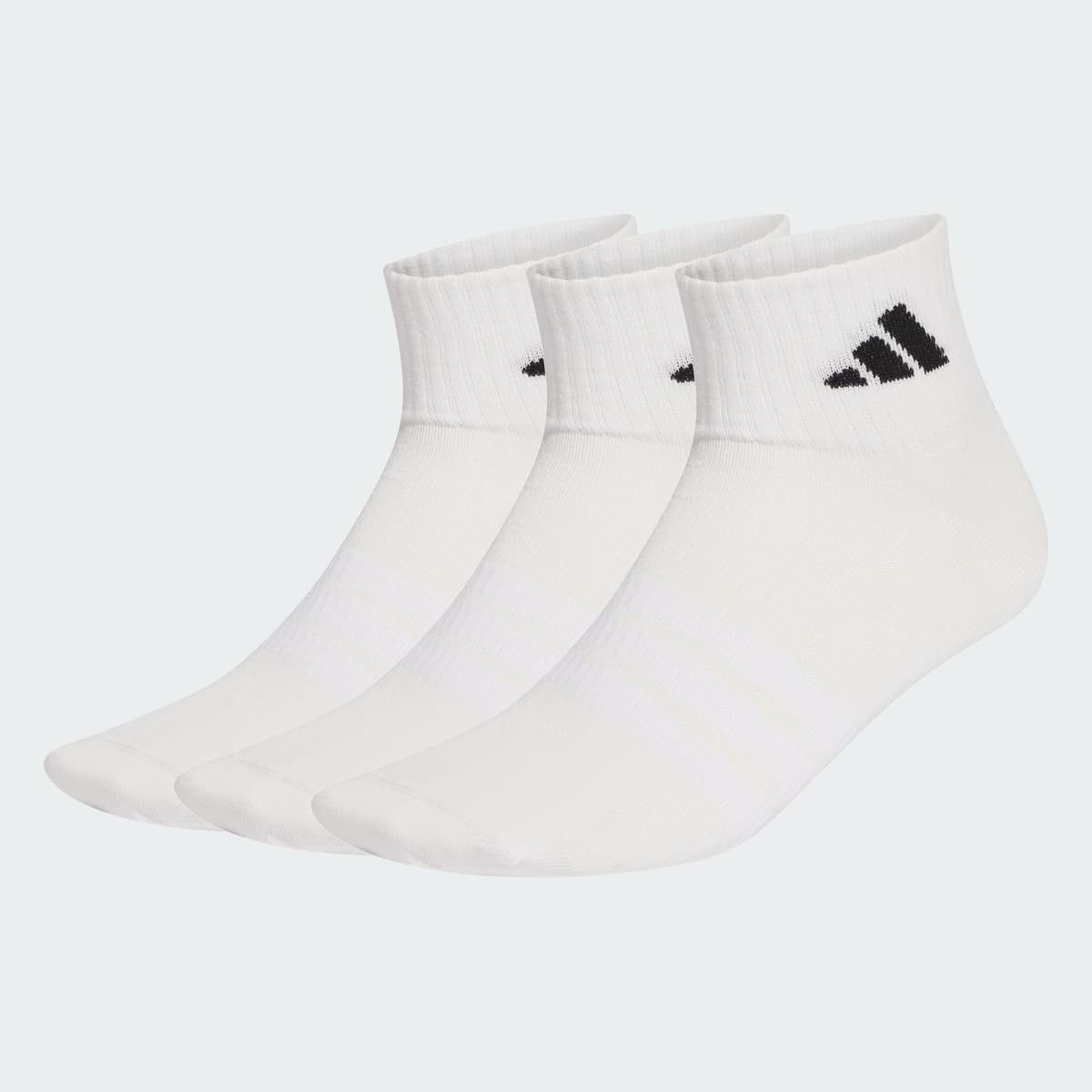 adidas Unisex CALCETINES TOBILLEROS THIN&LIGHT SPORTSWEAR (3 PARES) — view 3