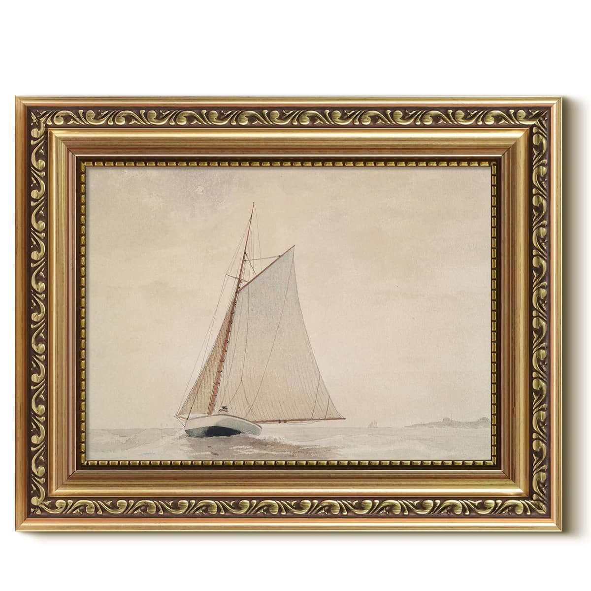 VIYYIEA Gold Framed Wall Art Canvas Print Home Decor Vintage Swan Decoration Grace Swan Art Painting Pictures Rustic Bathroom Wall Decor Animal Farmhouse Artwork for Living Room Bedroom Office 11x14in — view 40