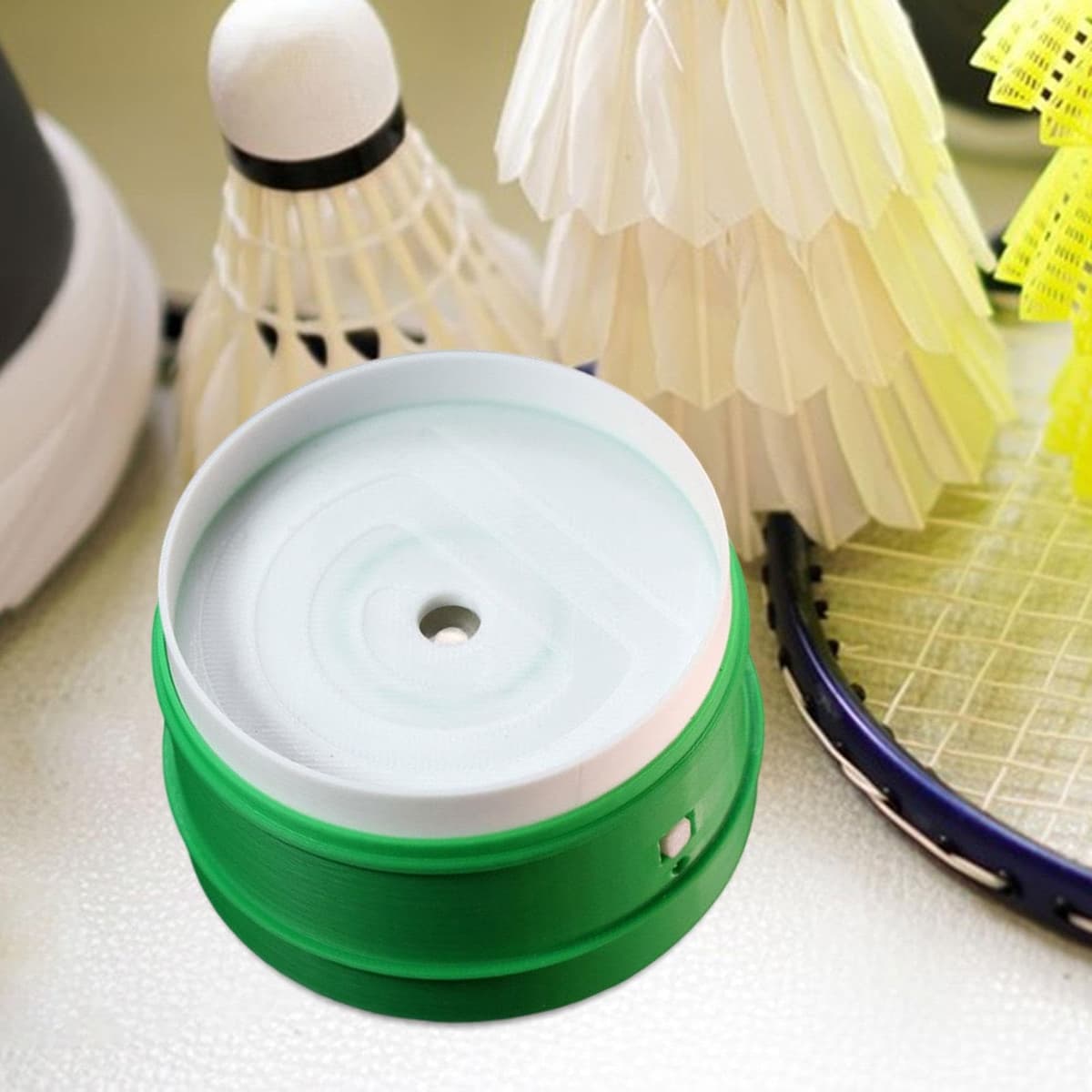 TISHITA Humidificador de Volantes de Bádminton de Plástico PP Equipo de Conservación de Plumas Mantenimiento de Humedad Y Portabilidad Reutilizable con Carga — view 3