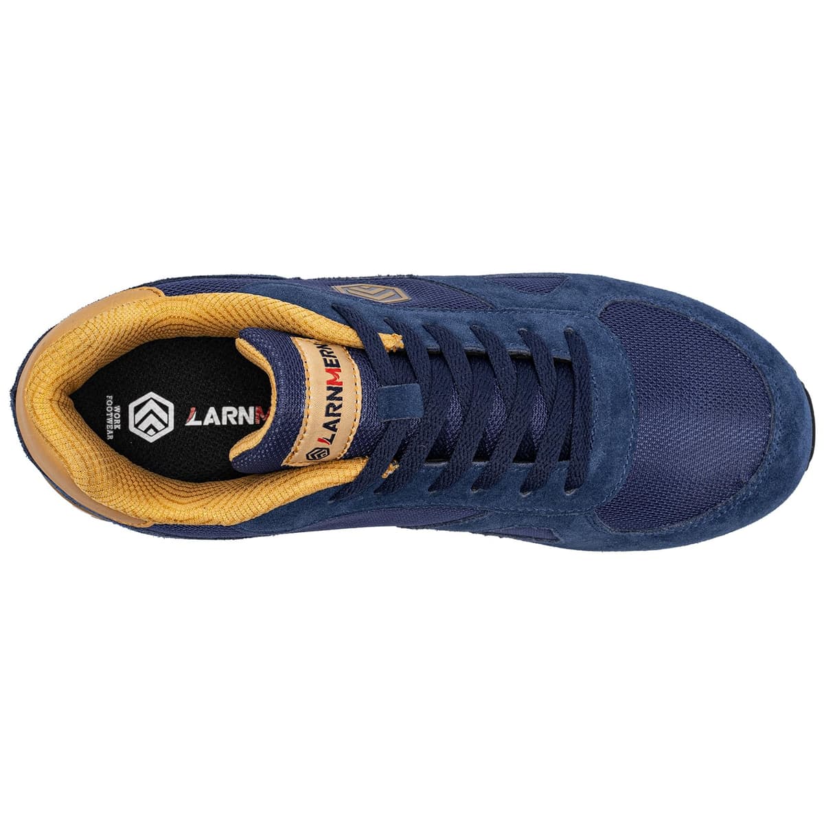 LARNMERN PRO Zapatos de Seguridad Hombre Mujer S1 SRC Anti-Deslizante Zapatos de Trabajo Punta de Acero Zapatillas de Seguridad Ligero Transpirables Calzado de Seguridad — view 4