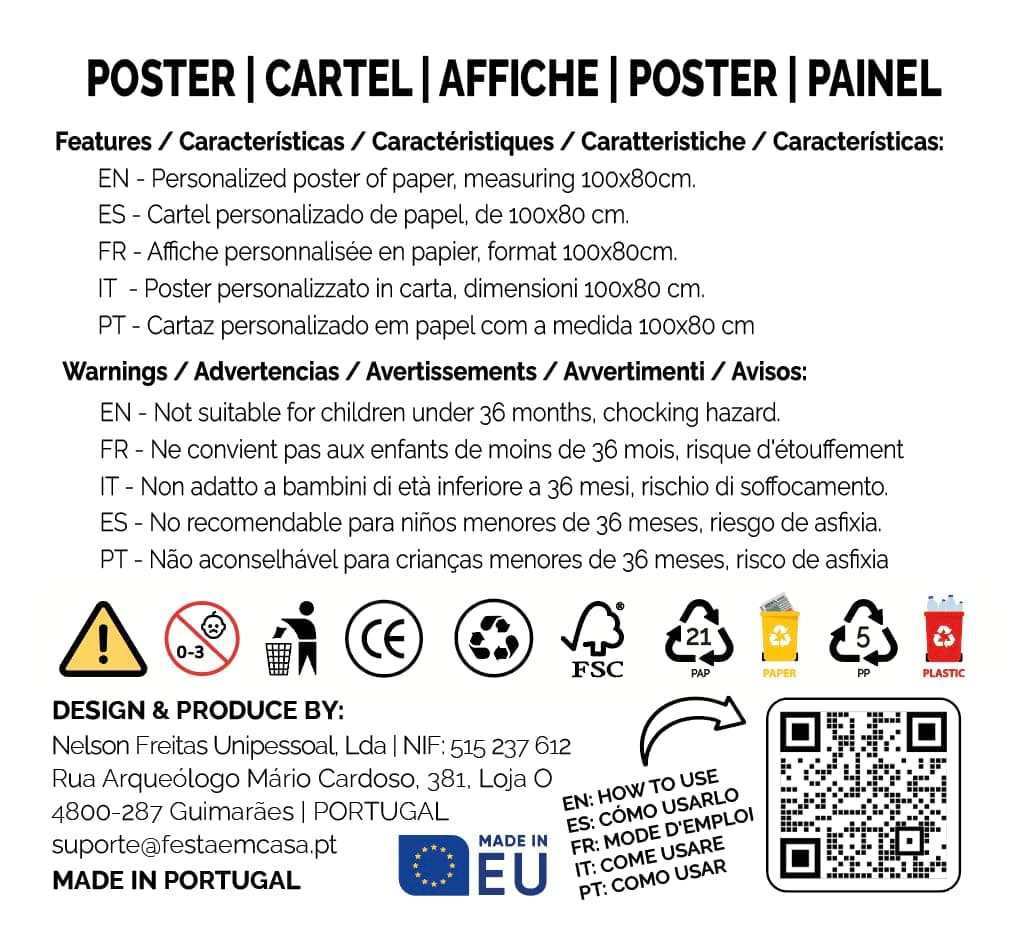 Cartel Personalizado StraangerrThinggs 100x80 cm, Pancarta Cumpleaños, Decoracion StraangerrThinggs — view 2