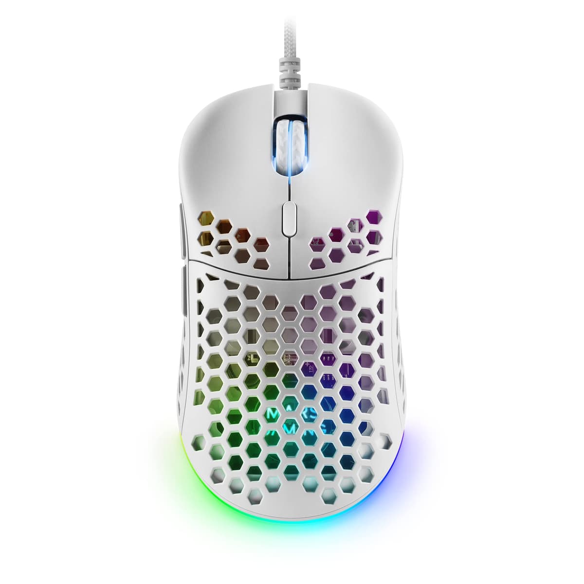 Mars Gaming MM024, Ratón Gaming RGB, Sensor Óptico 4000 dpi, Switches Mecánicos Huano, Iluminación RGB Flow, Ajuste On-The-Fly 1200/2400 / 3200/4000 dpi, Compatibilidad Multiplataforma, Negro — view 33