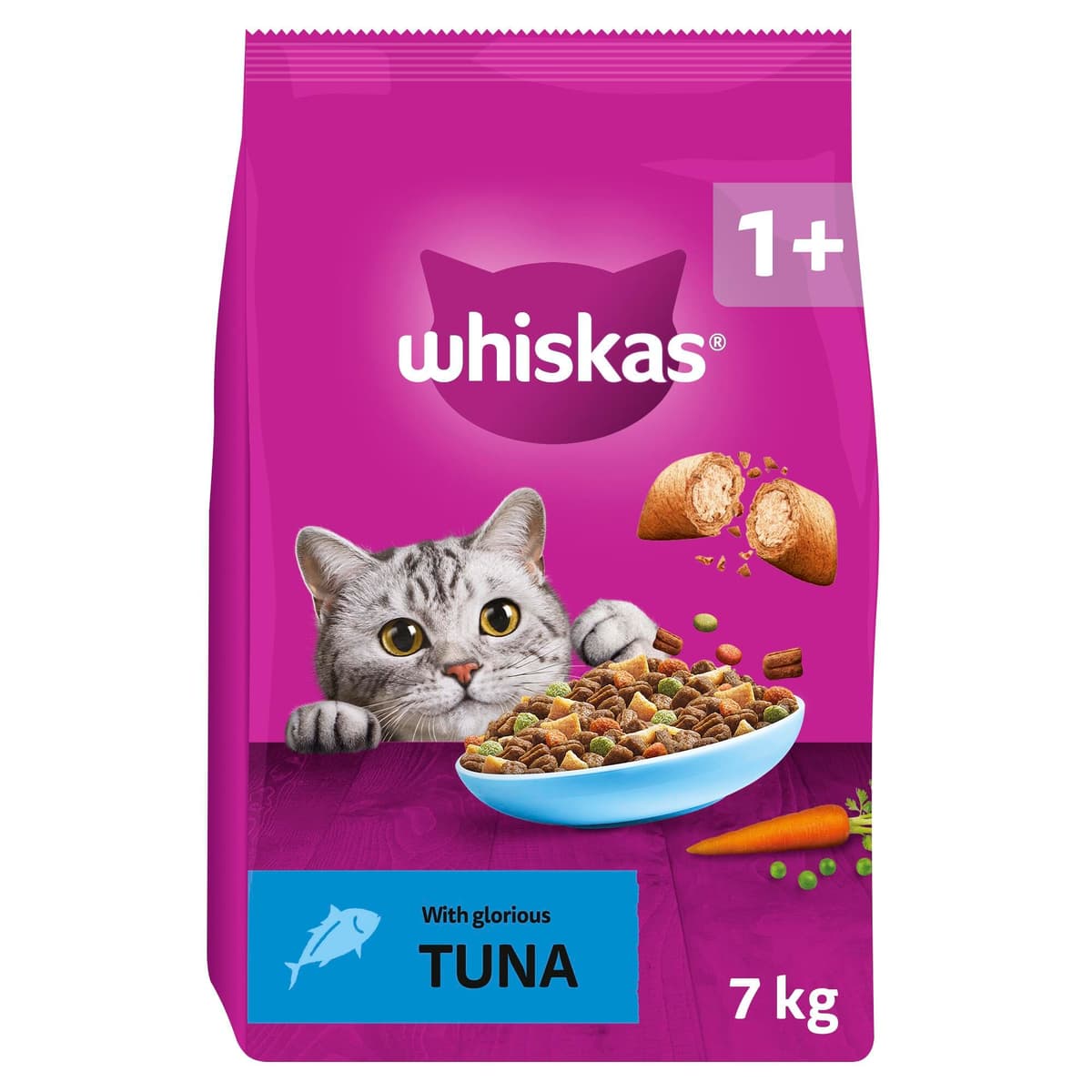 WHISKAS Adult Dry Cat Food 7kg with Chicken — view 11