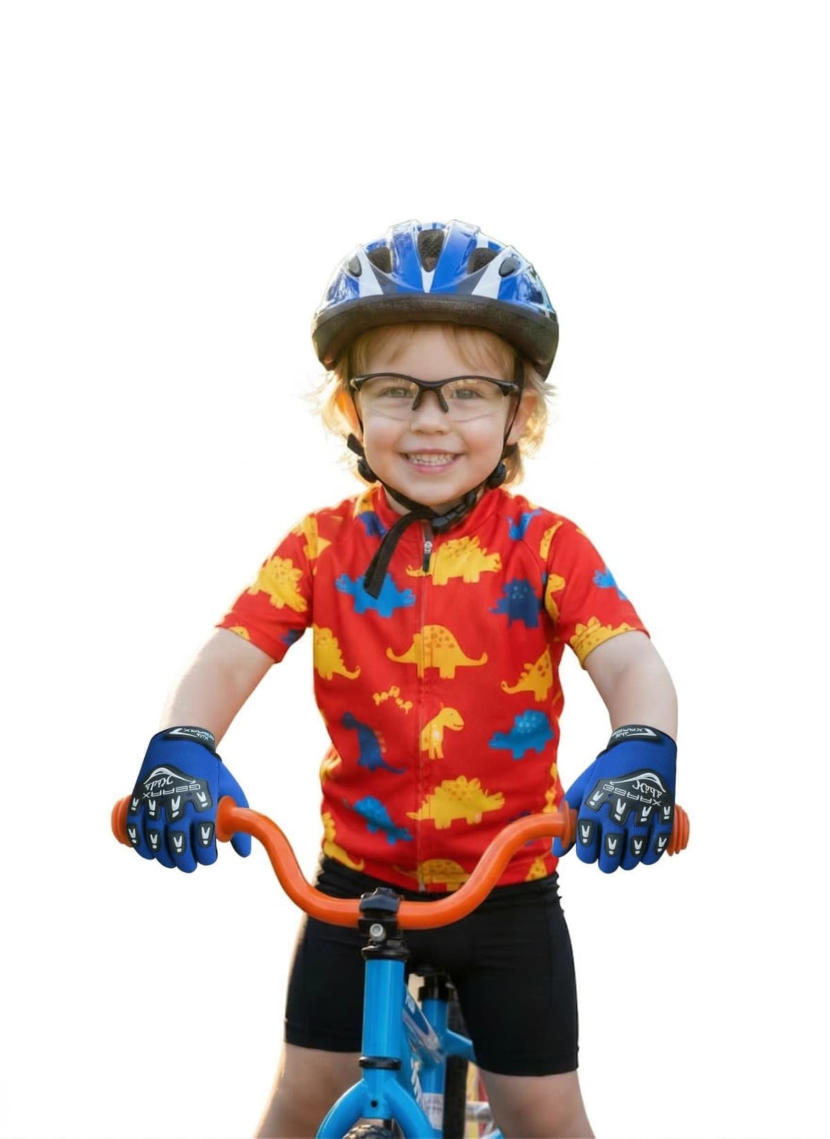 GearX Guantes de Ciclismo para niños, BMX, Bicicleta de montaña, Motocross, Enduro, Paintball, ATV, Quad, Karting, Deportes y Senderismo — view 4