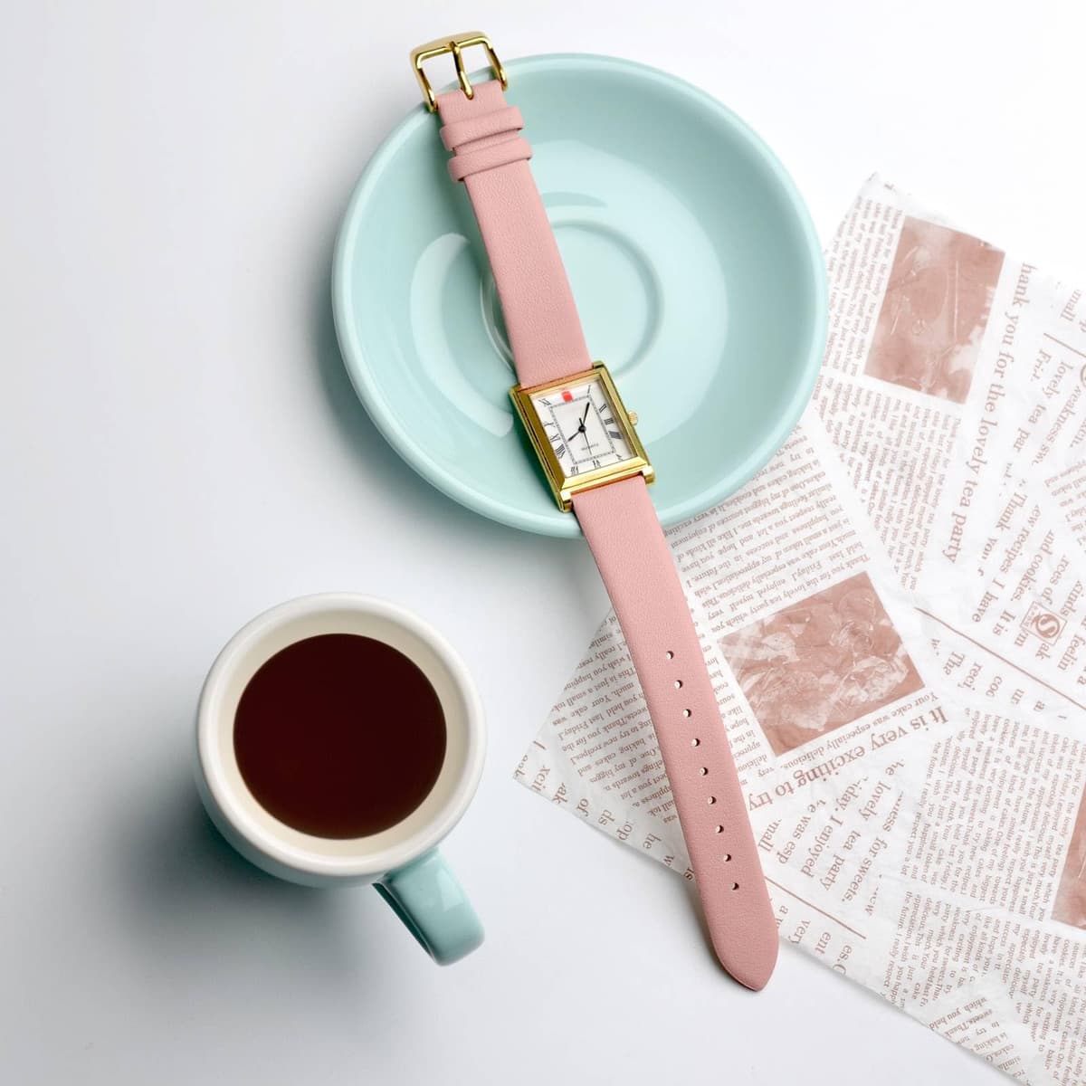 WOCCI Elegant Watch Straps, Genuine Leather Replacement Bands, Stainless Steel Buckle, 8mm 10mm 13mm 12mm 14mm 16mm 18mm 20mm 22mm — view 2