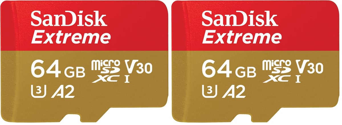 SANDISK Extreme microSDXC card 64GB +SD adapter (microSD card for smartphones, action cameras, drones, V30, up to 170 MB/s, SANDISK QuickFlow Technology, RescuePro Deluxe, UHS-I, 4k, V30, A2, C10, U3) — view 9