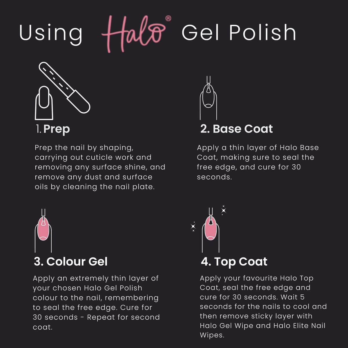Halo Gel Polish 8ml - Toasty. UV/LED Gel Nail Polish, Long Lasting & Easy To Apply. Nail Art Colours For Manicure & Pedicure. Gel Polish For Professional & Home Use. — view 5