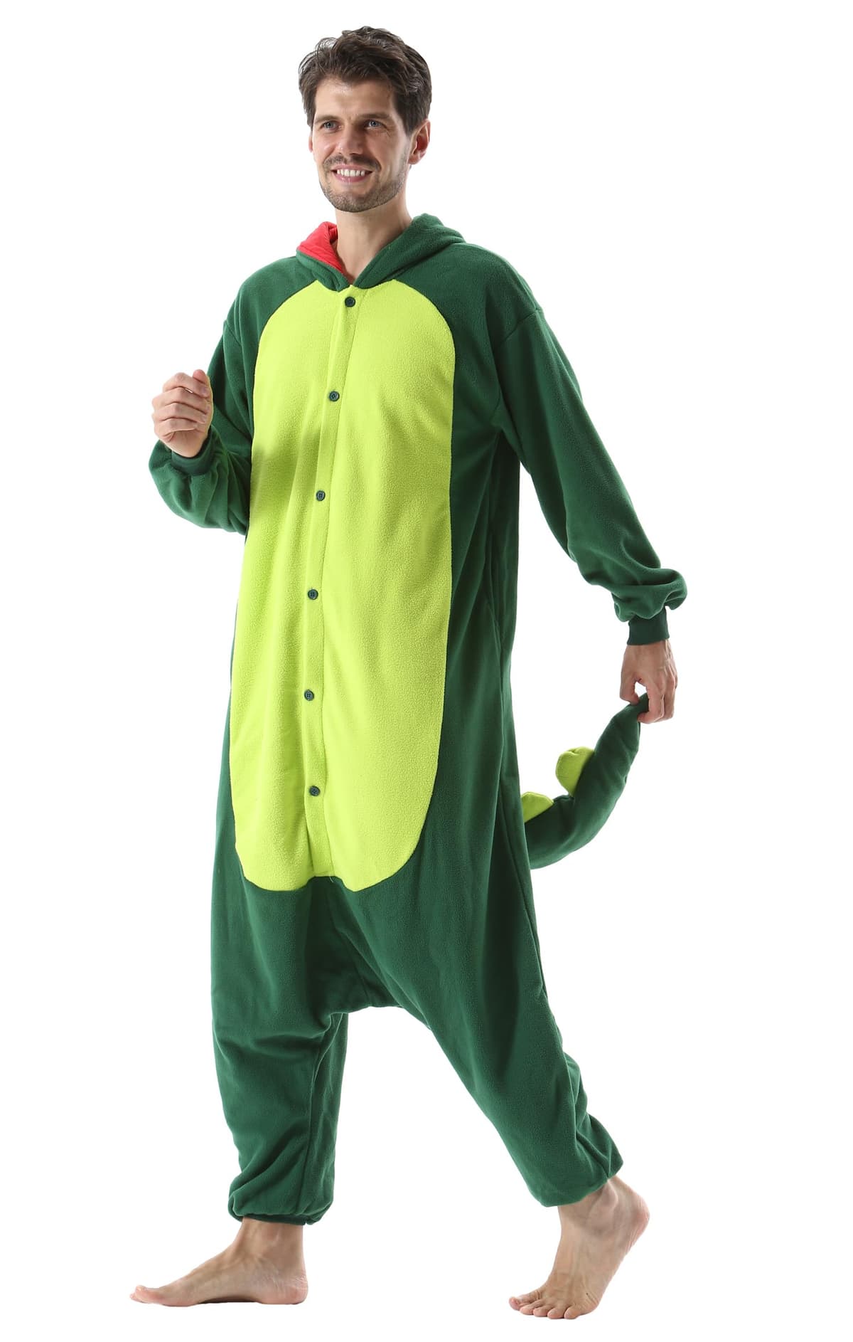 SimZoo Adulto Disfraz Pijama Unisex Pijama Kigurumi Onesie para Carnaval Halloween Cosplay Ropa de Dormir Traje de Disfraz para Navidad Festival Mujer y Hombre — view 5