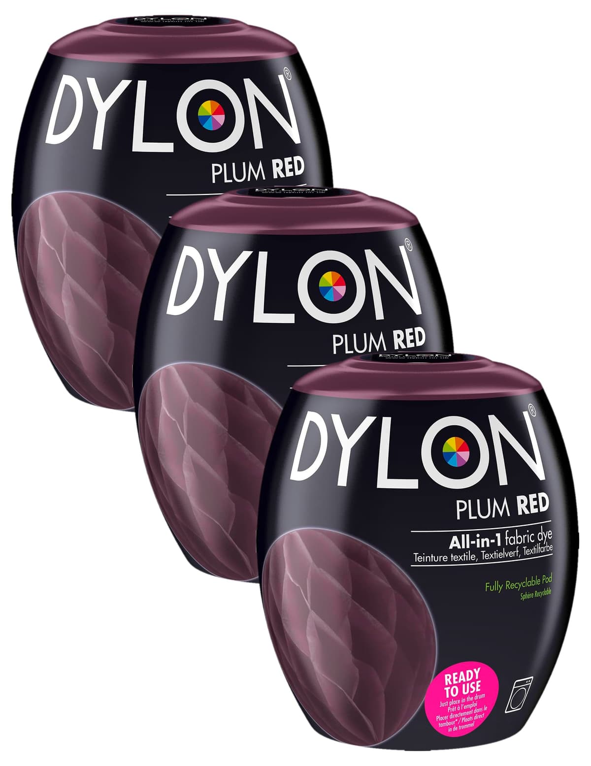 Dylon Washing Machine Fabric Dye Pod Intense Black, 350g, Packaging May Vary — view 13