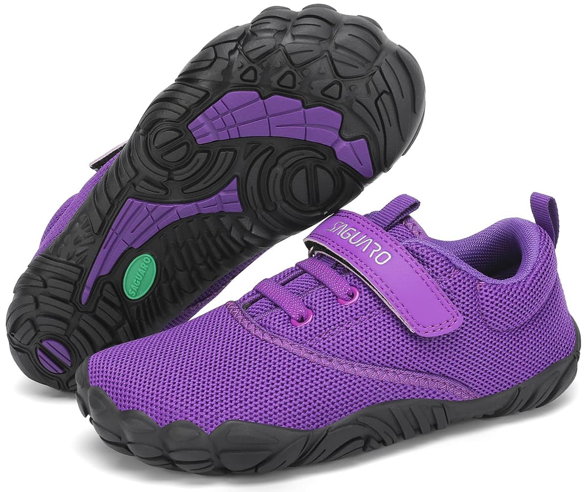 SAGUARO Zapatillas Barefoot Niños Antideslizantes y Ligeras Calzado Descalzos, Talla 24-36 — view 11