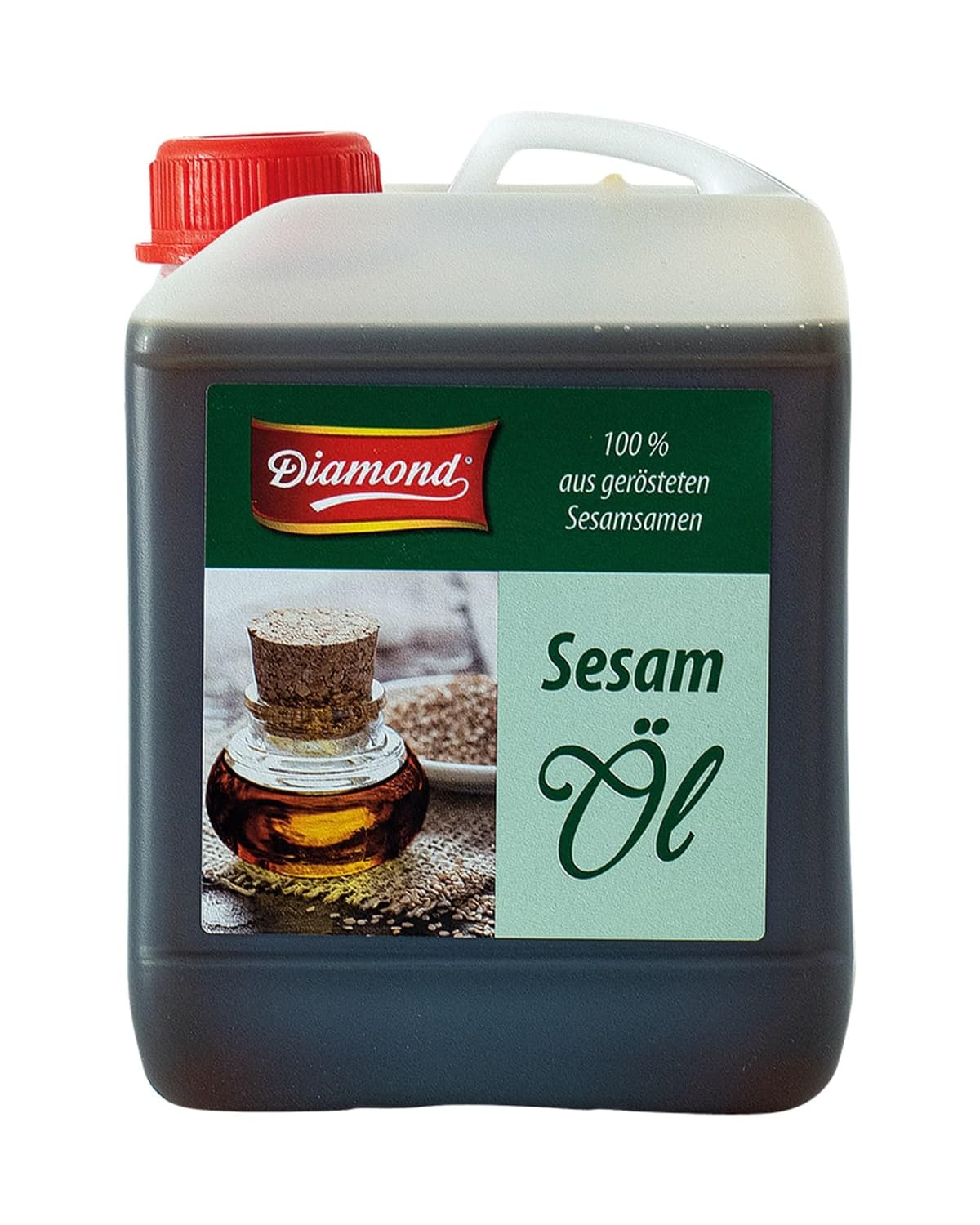 DIAMOND Aceite de sésamo, de 100% semillas de sésamo tostadas, un deleite culinario con un sabor a nuez - 1 x 250 ml — view 5