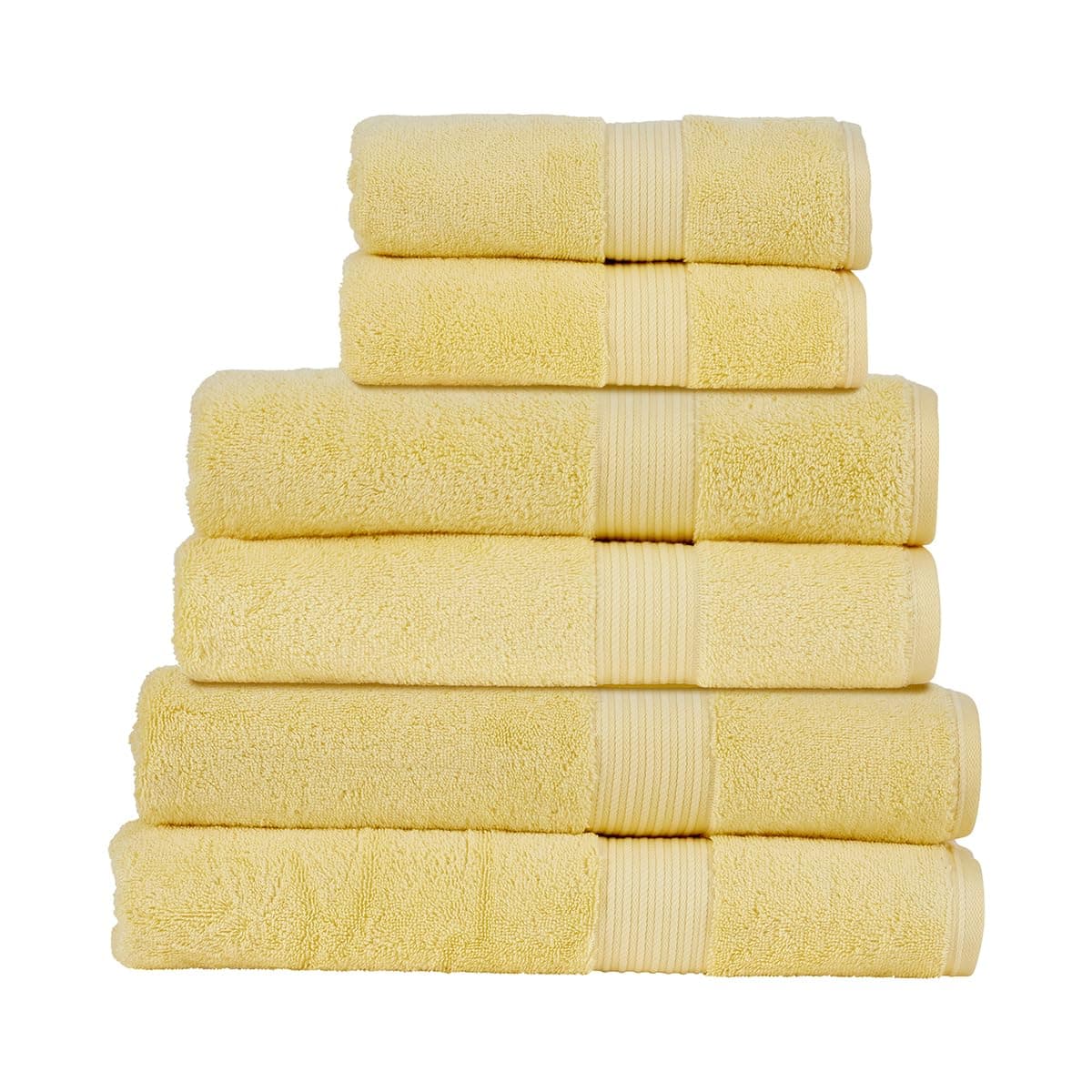 Christy Supreme Hygro 2 Hand Towels Set | Mineral Blue | 100% Luxury Supima Cotton | Ultra Soft | Super Absorbent | 650GSM | Plush and Long Lasting — view 15