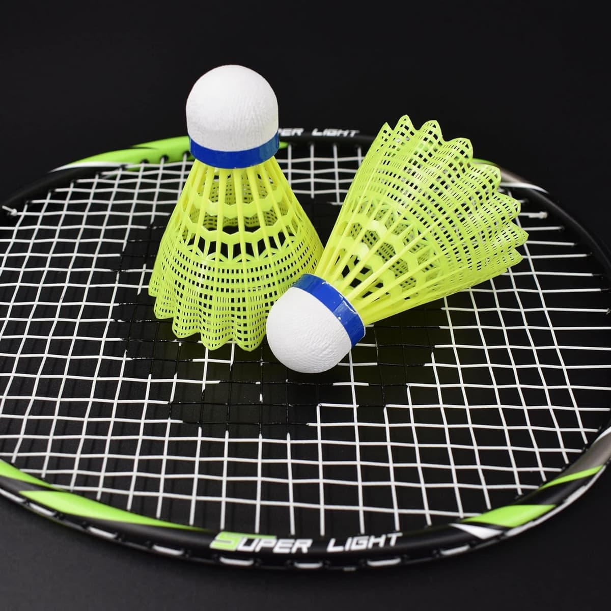 Senston Raquetas de Bádminton,Unisex Adulto Badminton Racket-Incluyendo bádminton Bolsa/2 Raquetas/2 bádminton/2 Sobregrip — view 4