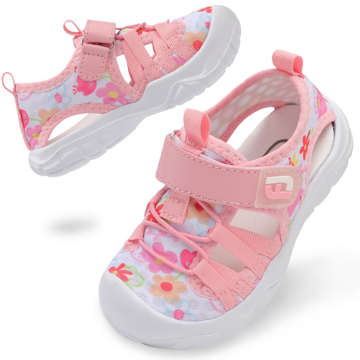JOINFREE Toddler Boys Girls Water Shoes Breathable Qucik Dry Sport Beach Sandals Lightweight Barefoot Flexible — view 7