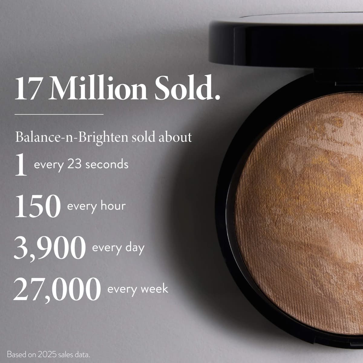 LAURA GELLER Baked Balance-n-Brighten Colour Correcting Powder Foundation (Medium) Buildable Light to Medium Coverage Baked Foundation, Demi-Matte Finish — view 10