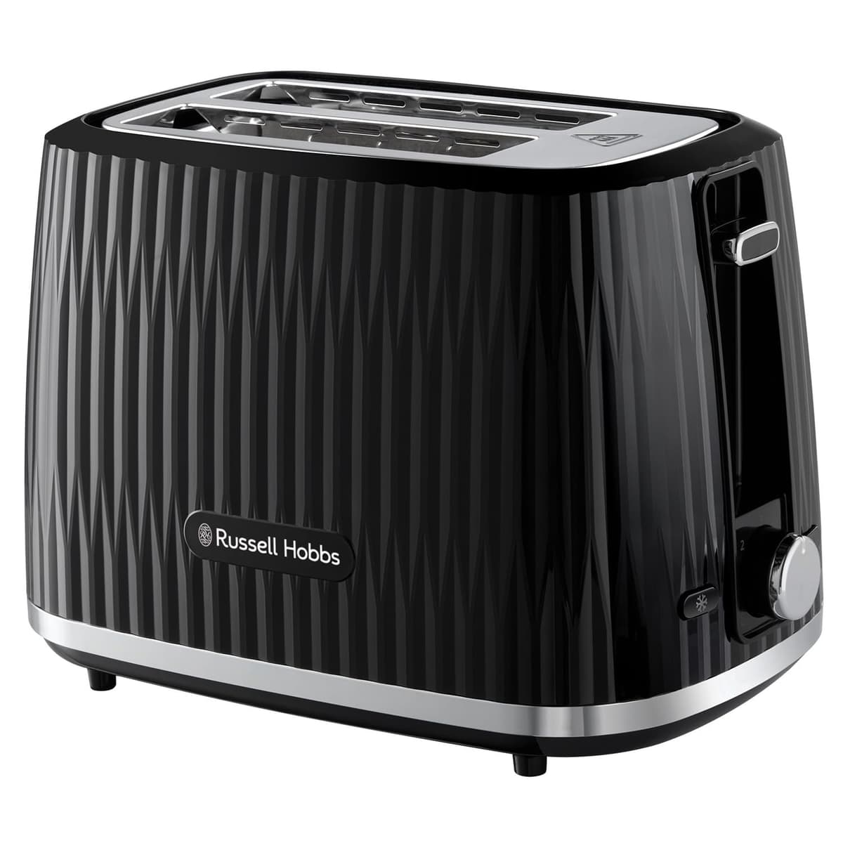 Russell Hobbs Eden 2 Slice Toaster (6 Browning Settings, High Lift Feature, Frozen, reheat, Cancel Functions, Removable Crumb Tray, 800W, Raspberry) 27372 — view 10