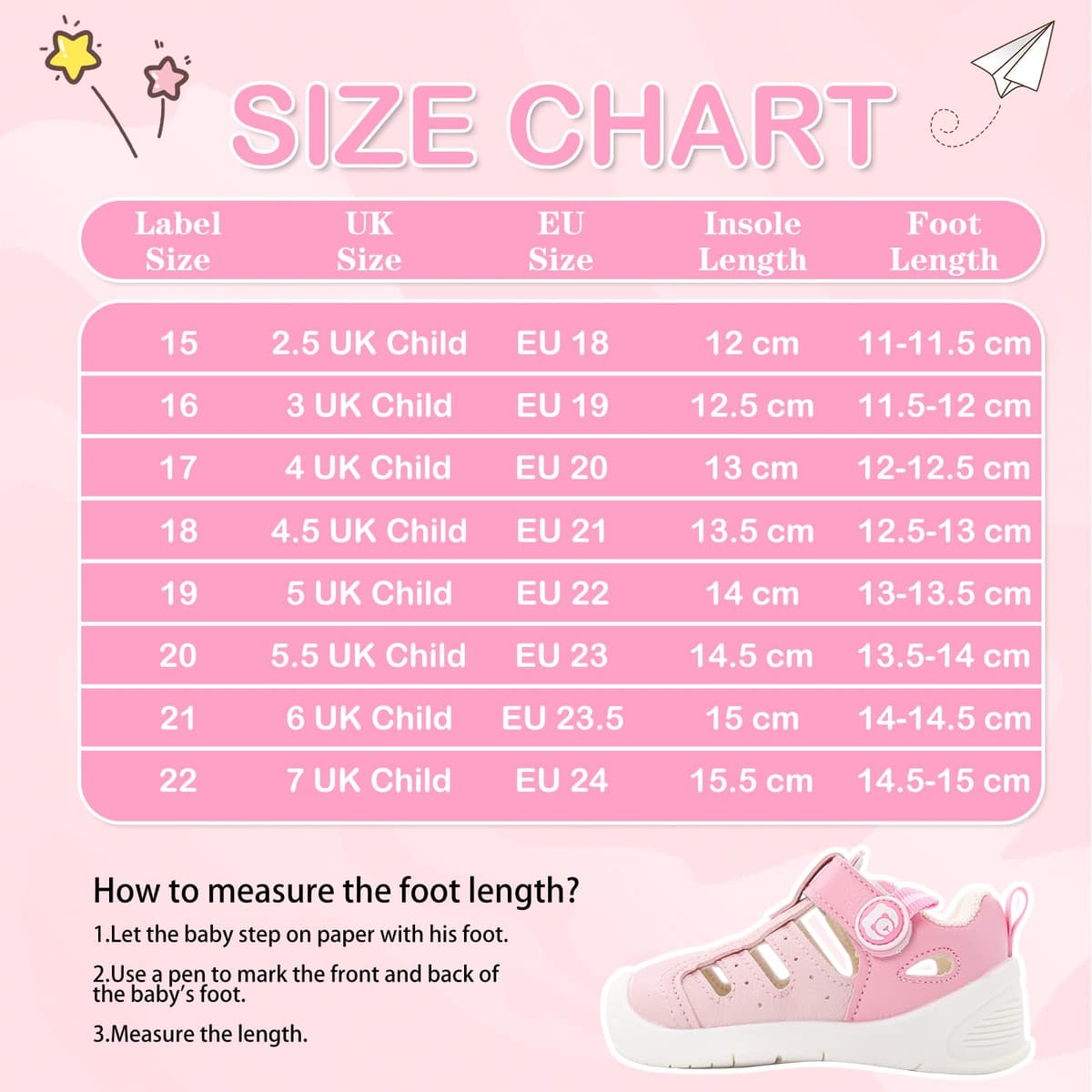 MK MATT KEELY Baby Boys Girls Sandals Toddlers Summer First Walking Shoes Kids Closed Toe Pre Walkers with Anti-Slip Rubber Sole — view 6