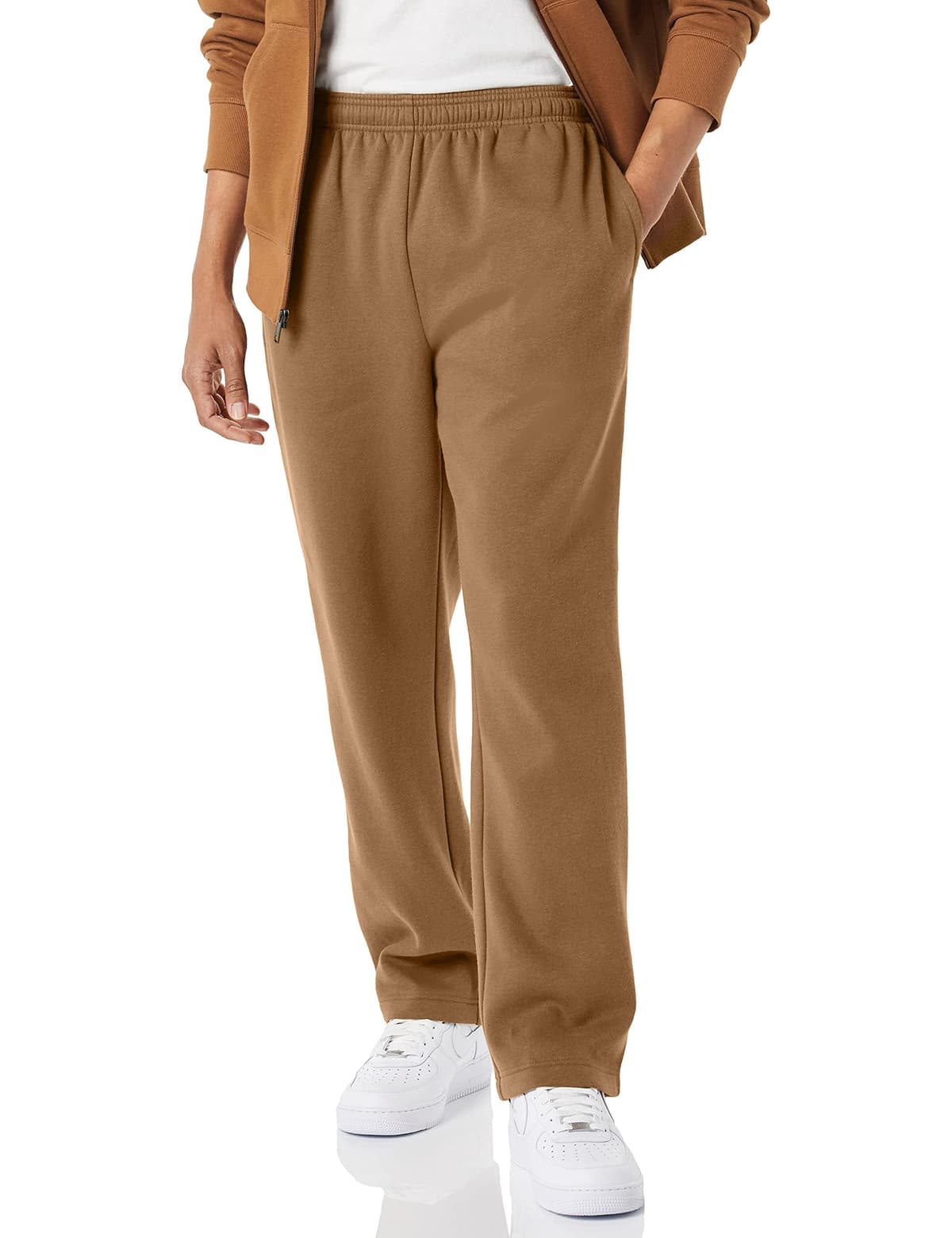 Amazon Essentials Pantalones Deportivos de Forro Polar con Parte Inferior Abierta (Disponibles en Tallas Grandes y Largos Especiales) Hombre — view 22