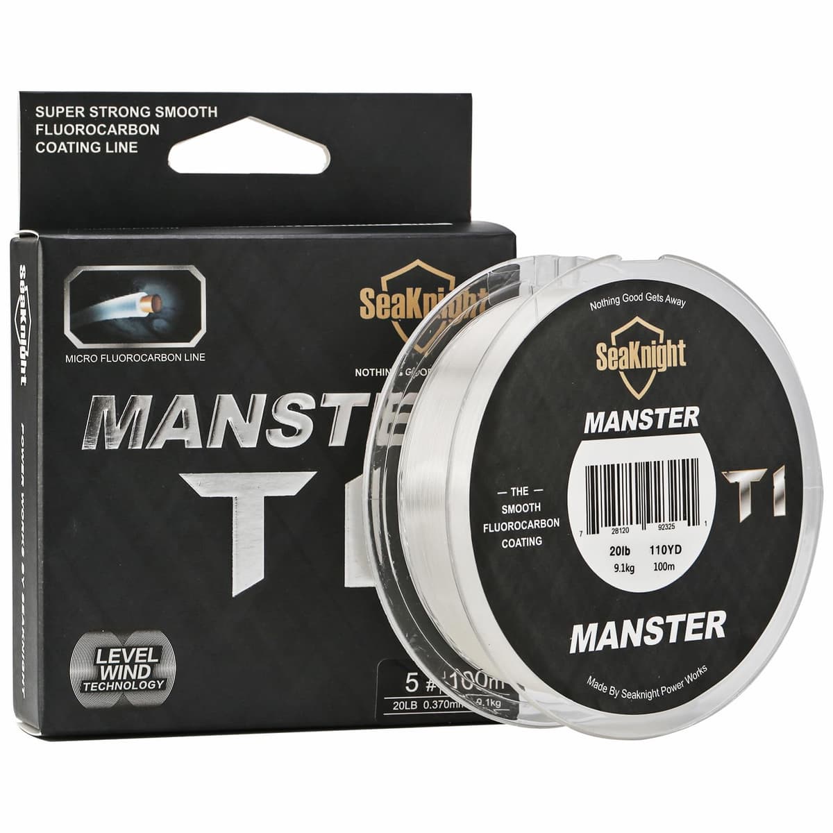 SeaKnight Línea Fluorocarbono 100m/110yds para Carpa, Monofilamento Transparente Invisible Líder de Hundimiento Rápido para Pesca en Mar 3-35LB — view 11