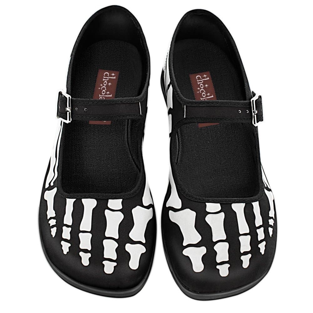 Hot Chocolate Design Chocolaticas Funky Canvas Women's Mary Jane Flat Shoes — view 110