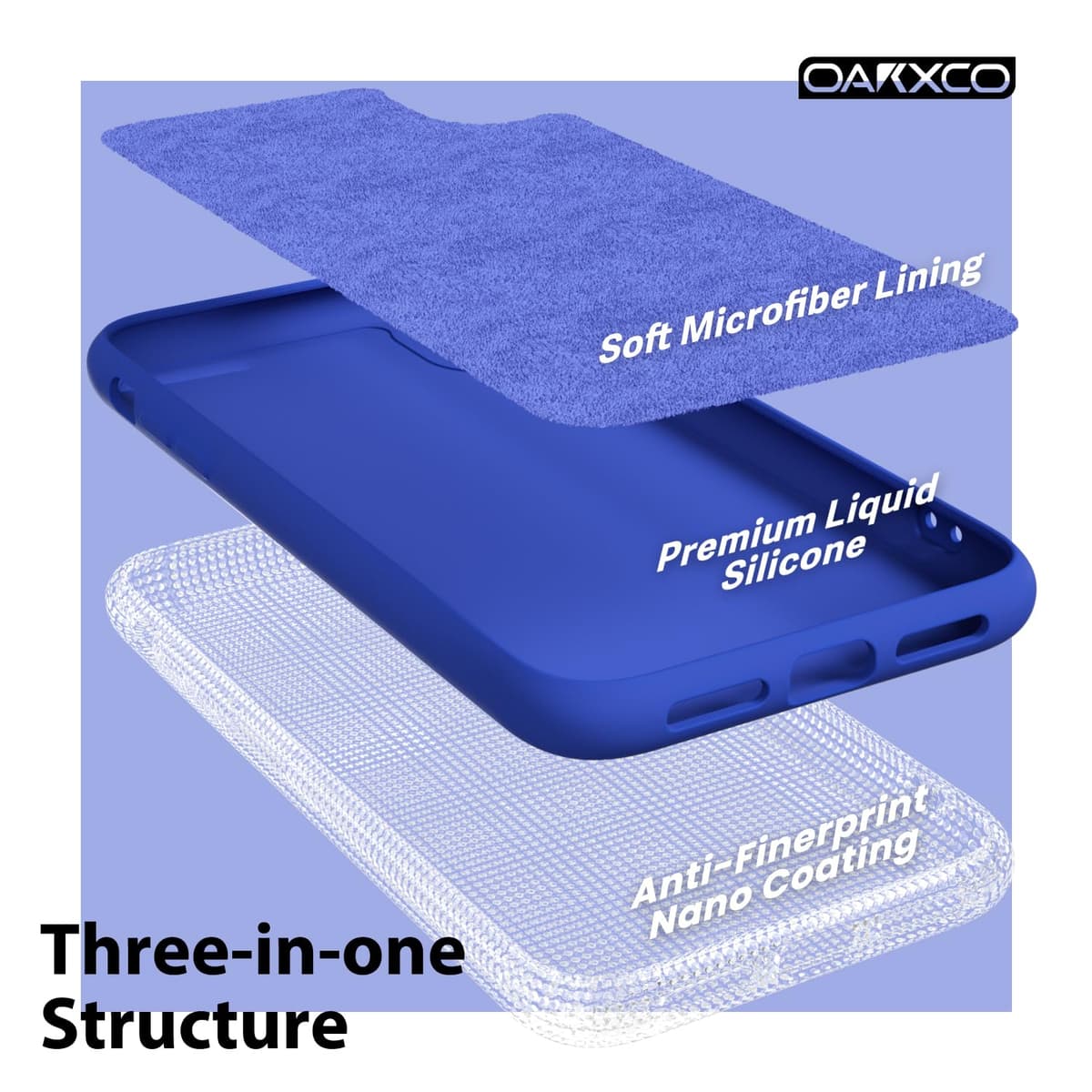oakxco for iPhone 17 Pro Max Phone Case Liquid Silicone, Cute Thin Slim Grip Soft Rubber Gel for Women Men, Smooth Matte TPU Plain Solid Color Girly Simple Case with Camera Cover, Light Pink — view 1567