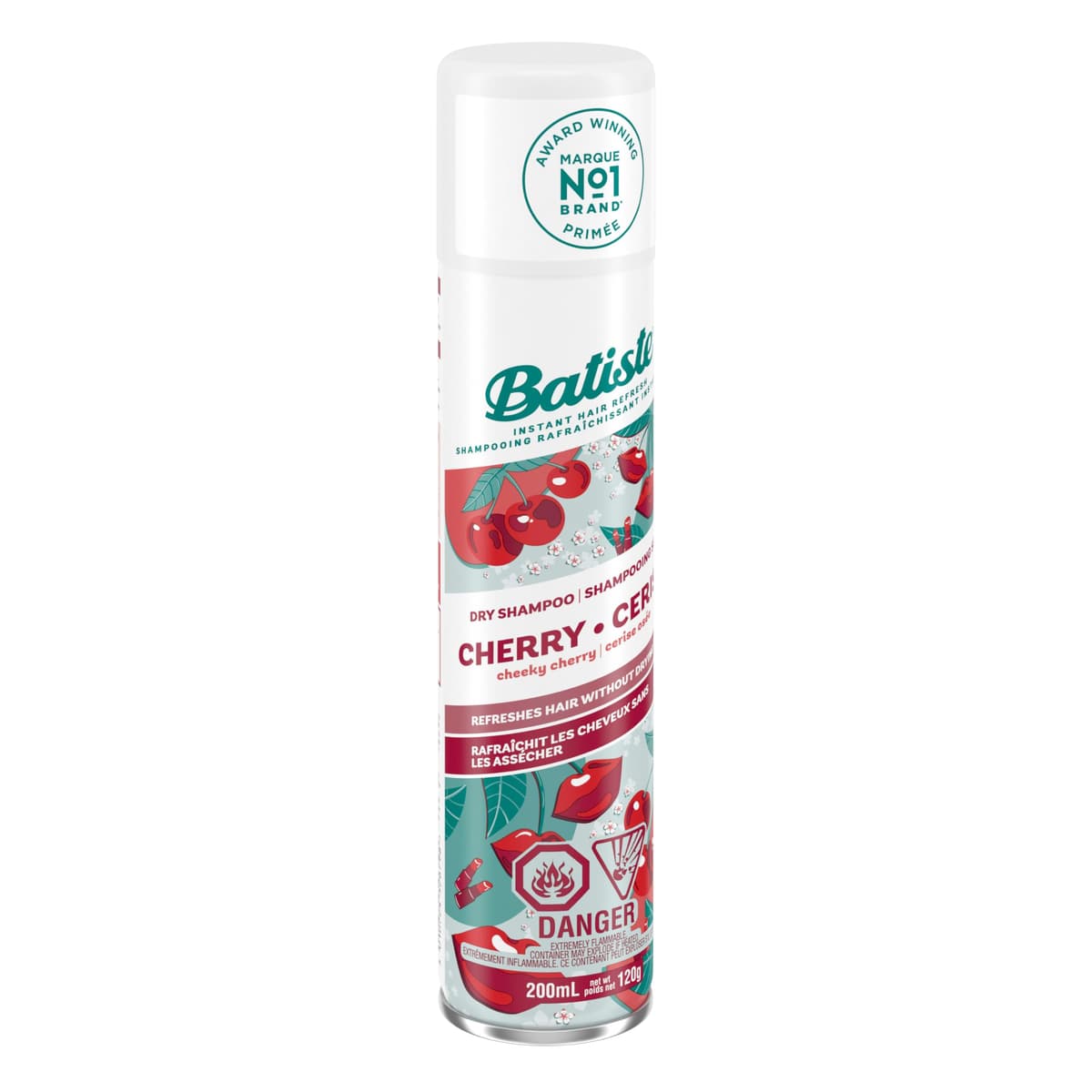 Batiste Cherry Dry Shampoo Champú, Fresh, 200 Mililitros — view 8
