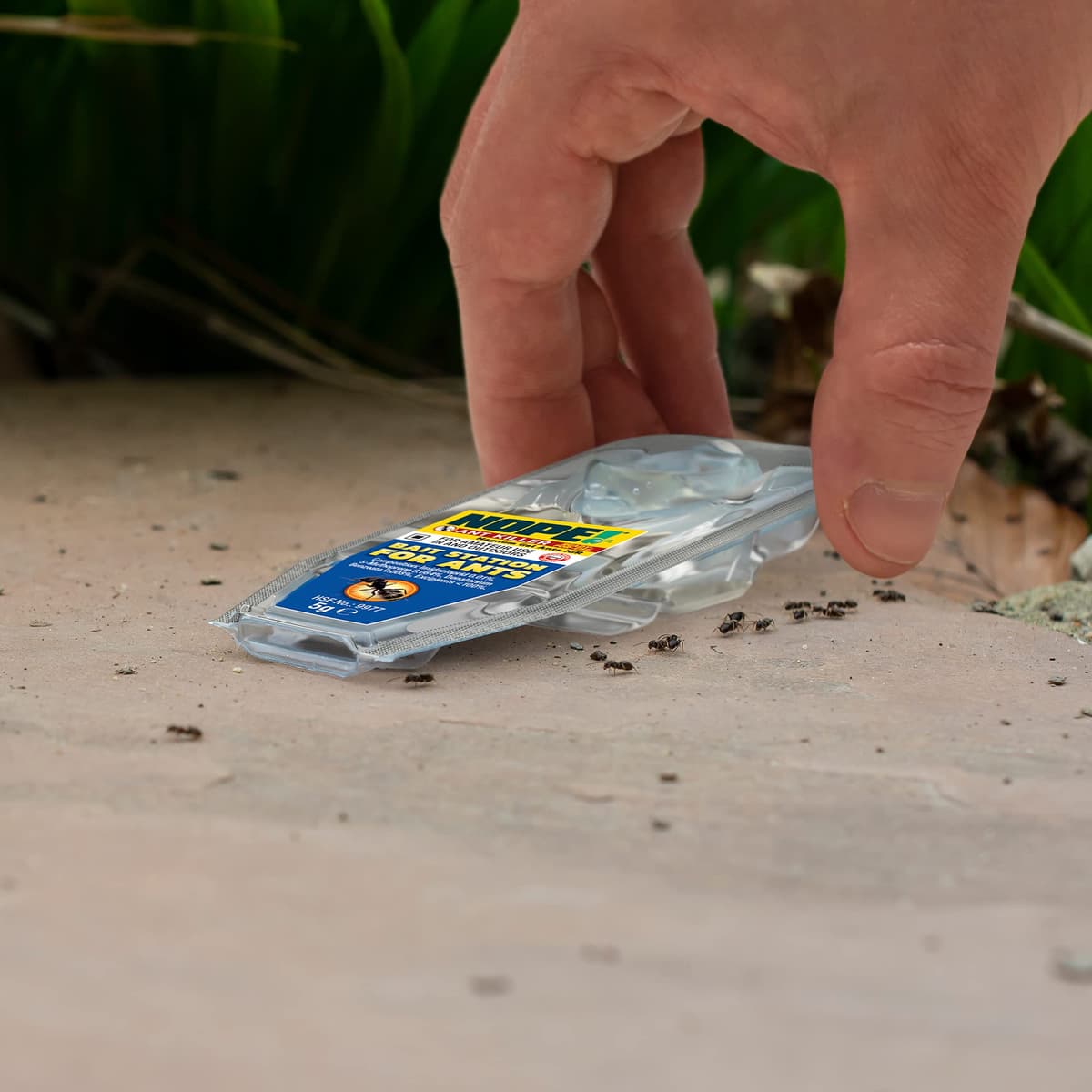 NOPE! Ant Killer Bait Station (6 x 5g) Indoor & Outdoor Ant Traps. Eradicates Ants and their Colony & Nest — view 3