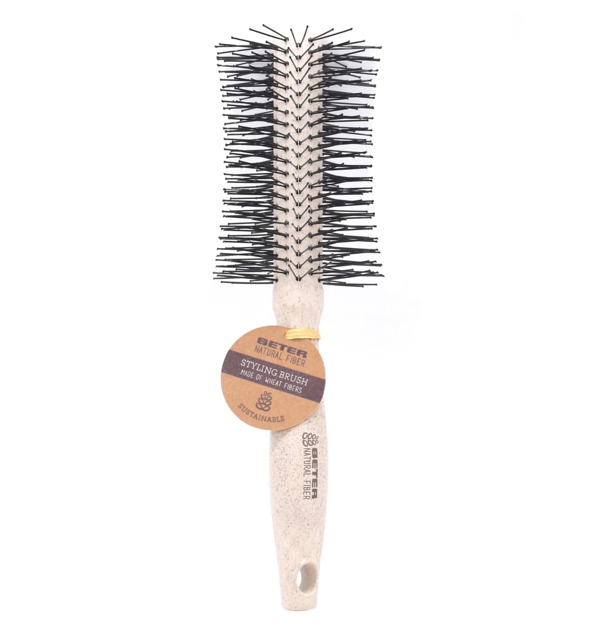 Beter - Cepillo de pelo esqueleto antitirones Natural Fiber hecho a base de fibras de trigo, Cepillo Desenredante Antienredos y Antirotura, Peinado suave y sin tirones, Para todo tipo de cabellos — view 17