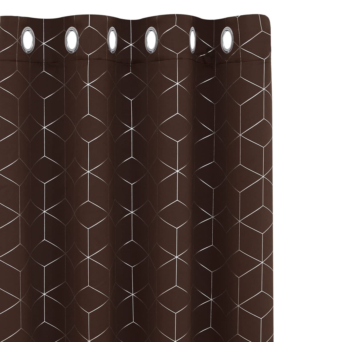 Deconovo Blackout Curtains, Modern Sky Blue Curtains for Living Room, Thermal Curtains, Ring Top Curtains, Noise Isolating, 46" W x 72" H, Set of 2 — view 21