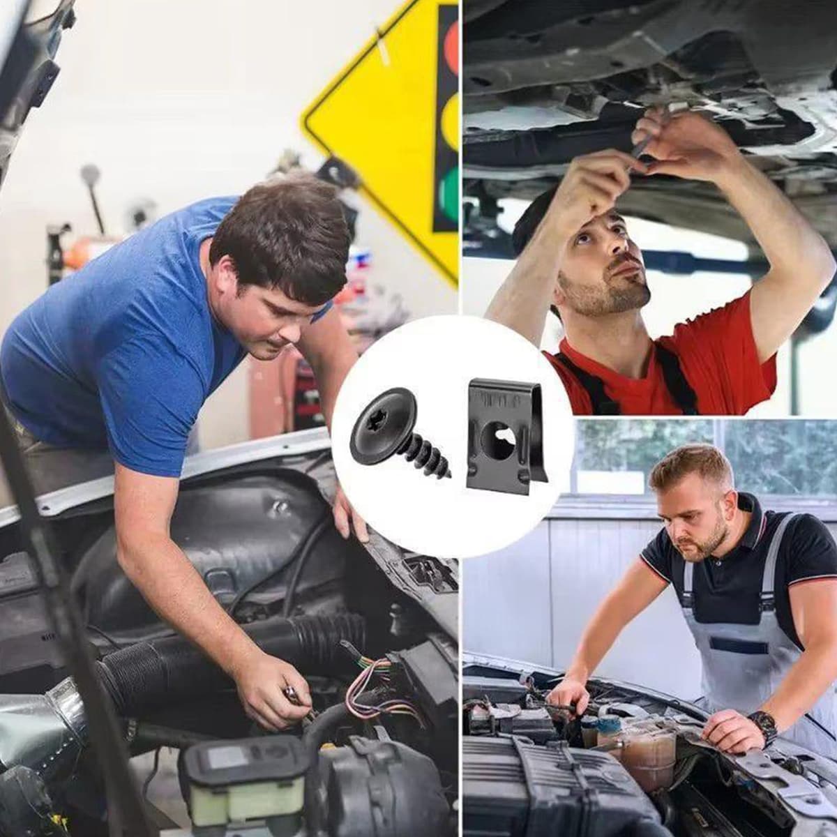 Automotive Screws & Staples - Vehicle U Nut & Clip | Dashboard, Bumper & Interior Metal Fixing Accessories — view 4
