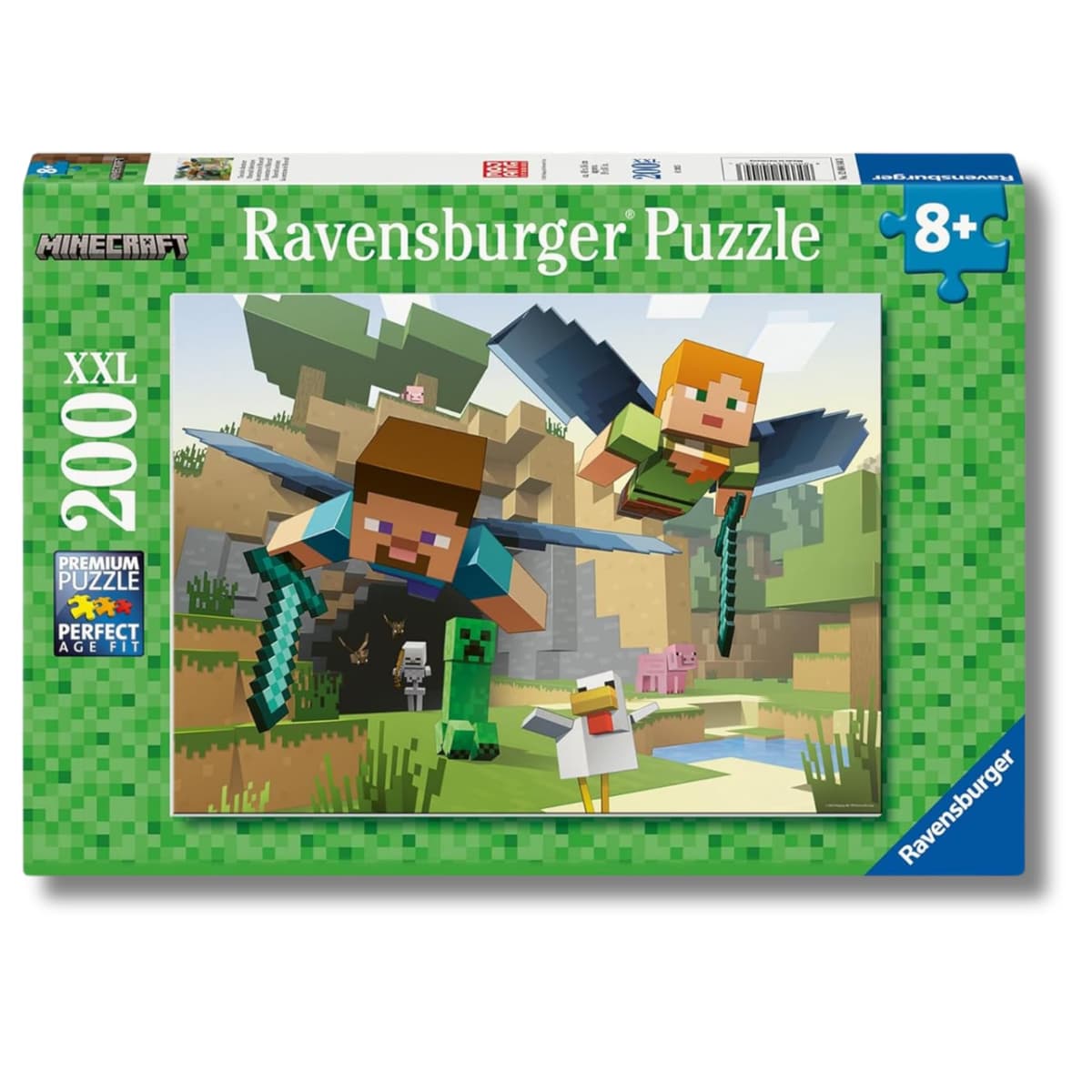 Ravensburger - Puzzles XXL Minecraft | Puzzle 6 Años O Más | Regalo Niño 6 Años O Más De 100 Piezas | Rompecabezas Niños De 36 X 49 Cm Puzzle — view 14