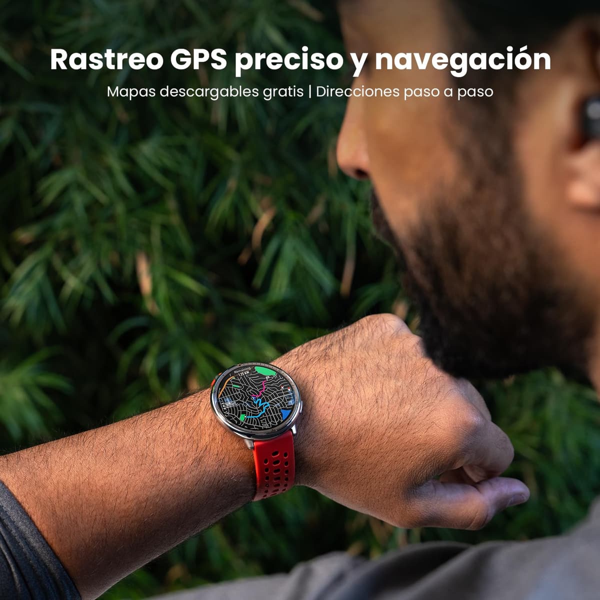 Amazfit Active 2 Reloj Inteligente Hombre y Mujer, Pago NFC, AI,GPS & Mapas Gratis, Batería de 10 Días, Smartwatch con 160+ Modos Deportivos, Resistente al Agua 5 ATM, para Android & iPhone — view 9