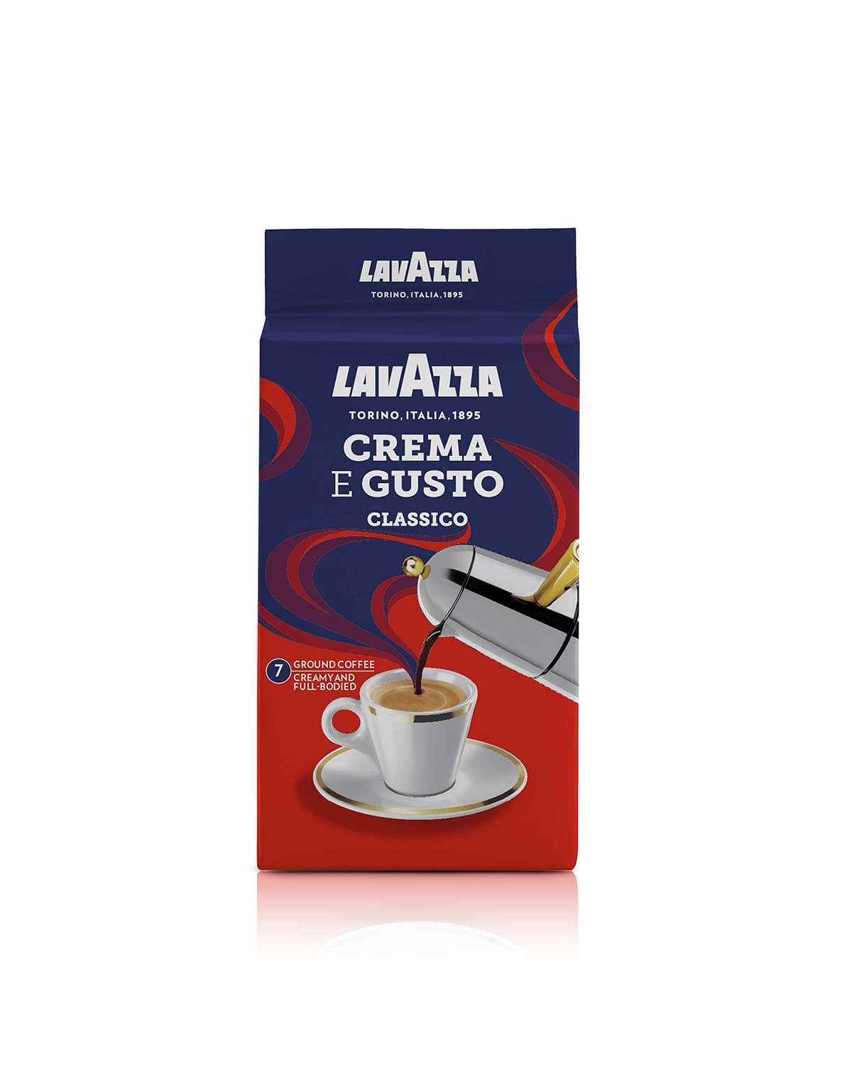 Lavazza, Qualità Rossa, Coffee Beans, Arabica and Robusta, Intensity 5/10, Medium Roasting, 1 Kg — view 25