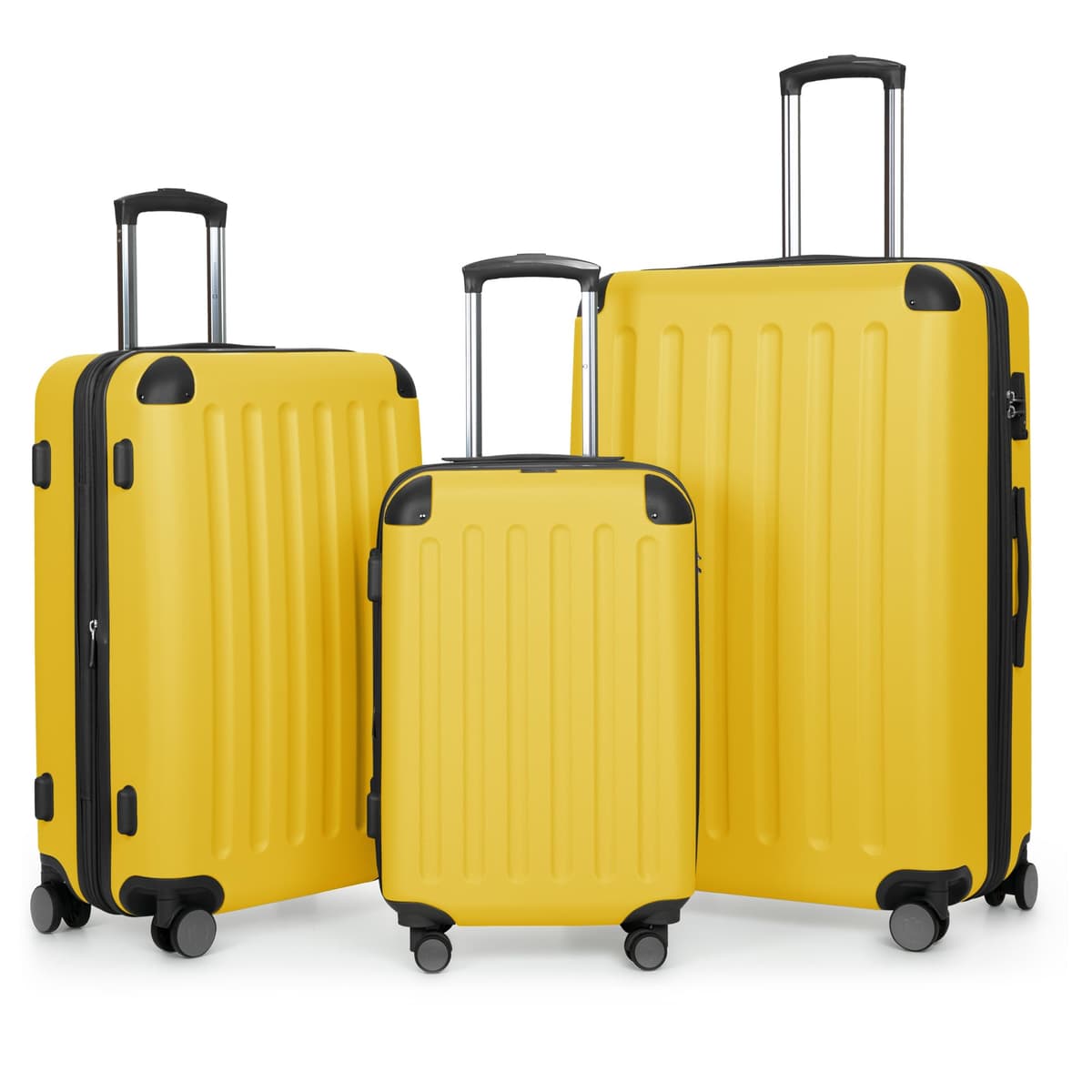 HAUPTSTADTKOFFER - Spree - Equipaje de Mano, Maleta rígida, Trolley expandible, 4 Ruedas Dobles, TSA, 55 cm, 42 litros, Blanco — view 21