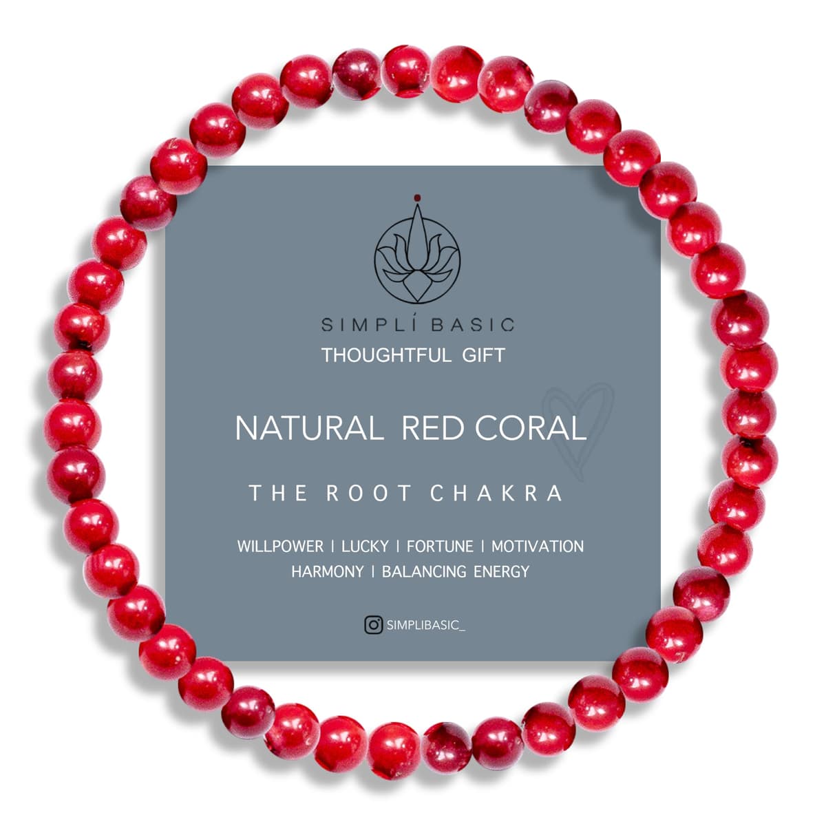 Natural Healing Gemstone Bracelet 4mm Beads, Womens & Mens, Inc Gift Box — view 18