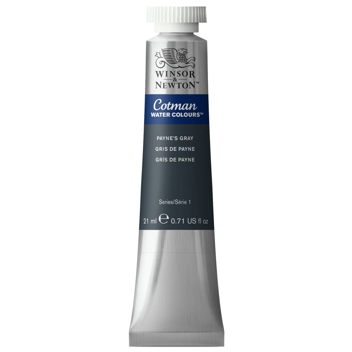 Winsor & Newton Cotman Acuarela En Pastilla, Grís De Payne, 1,9x1,6x1,1 cm — view 48