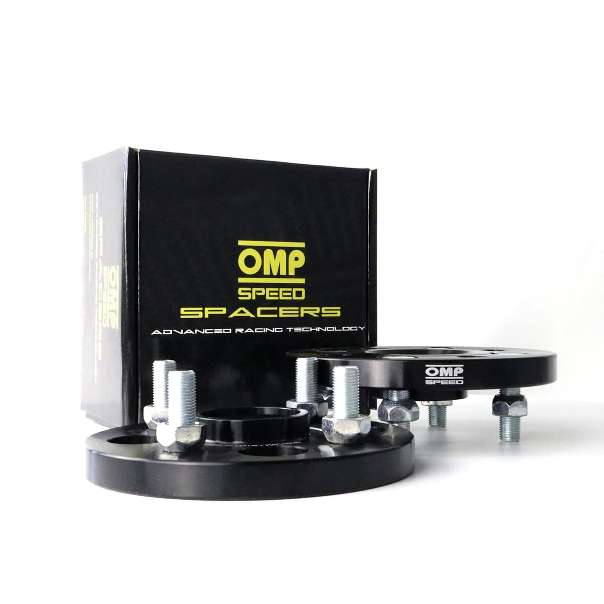 OMP Speed Juego de 2 Separadores Grosor: 5mm PCD: 4x98 CB: 58.1 OD: 139 Tornillo x8 M12x1.25 Conico Negro Aluminio - OMPS08360501 — view 19