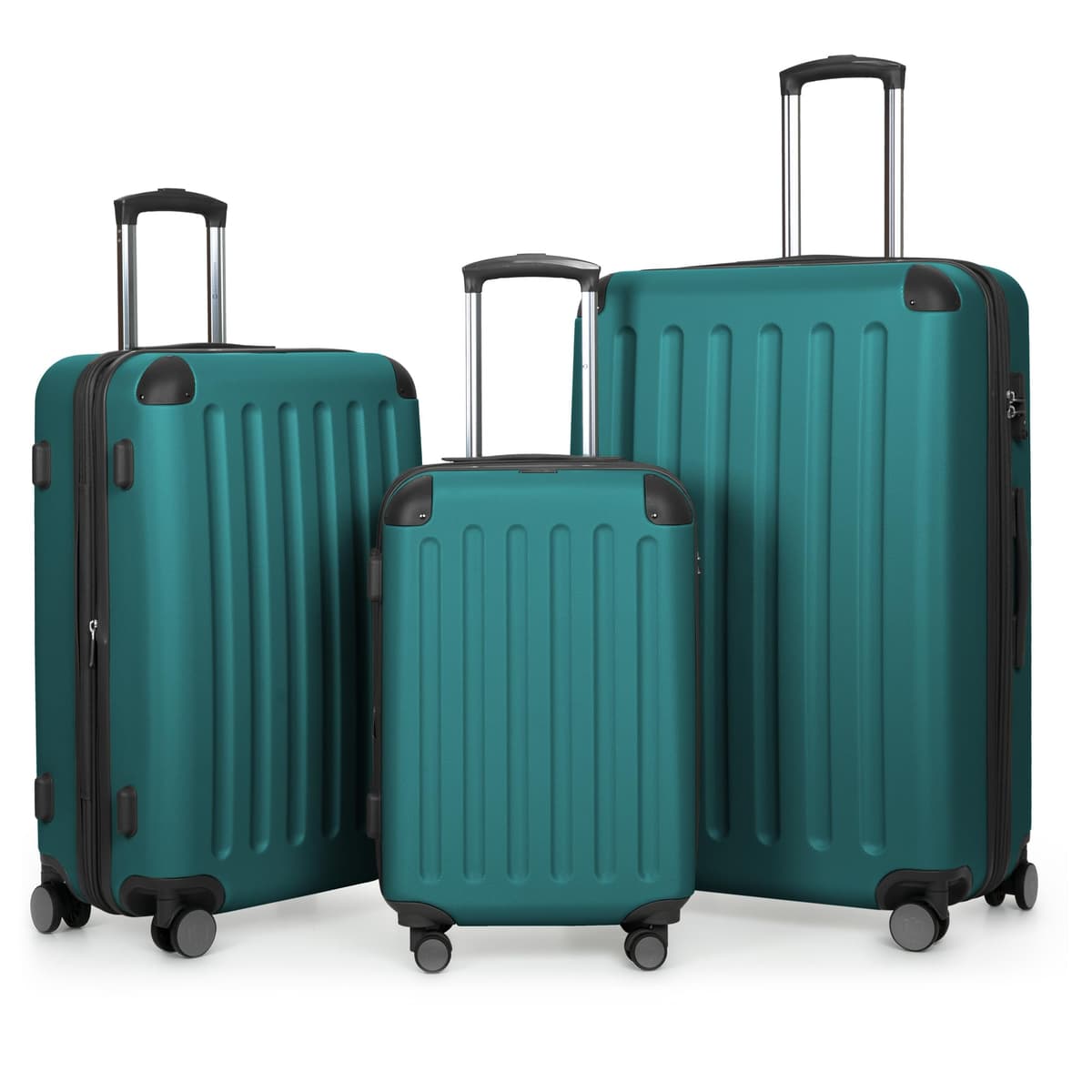 HAUPTSTADTKOFFER - Spree - Equipaje de Mano, Maleta rígida, Trolley expandible, 4 Ruedas Dobles, TSA, 55 cm, 42 litros, Blanco — view 67