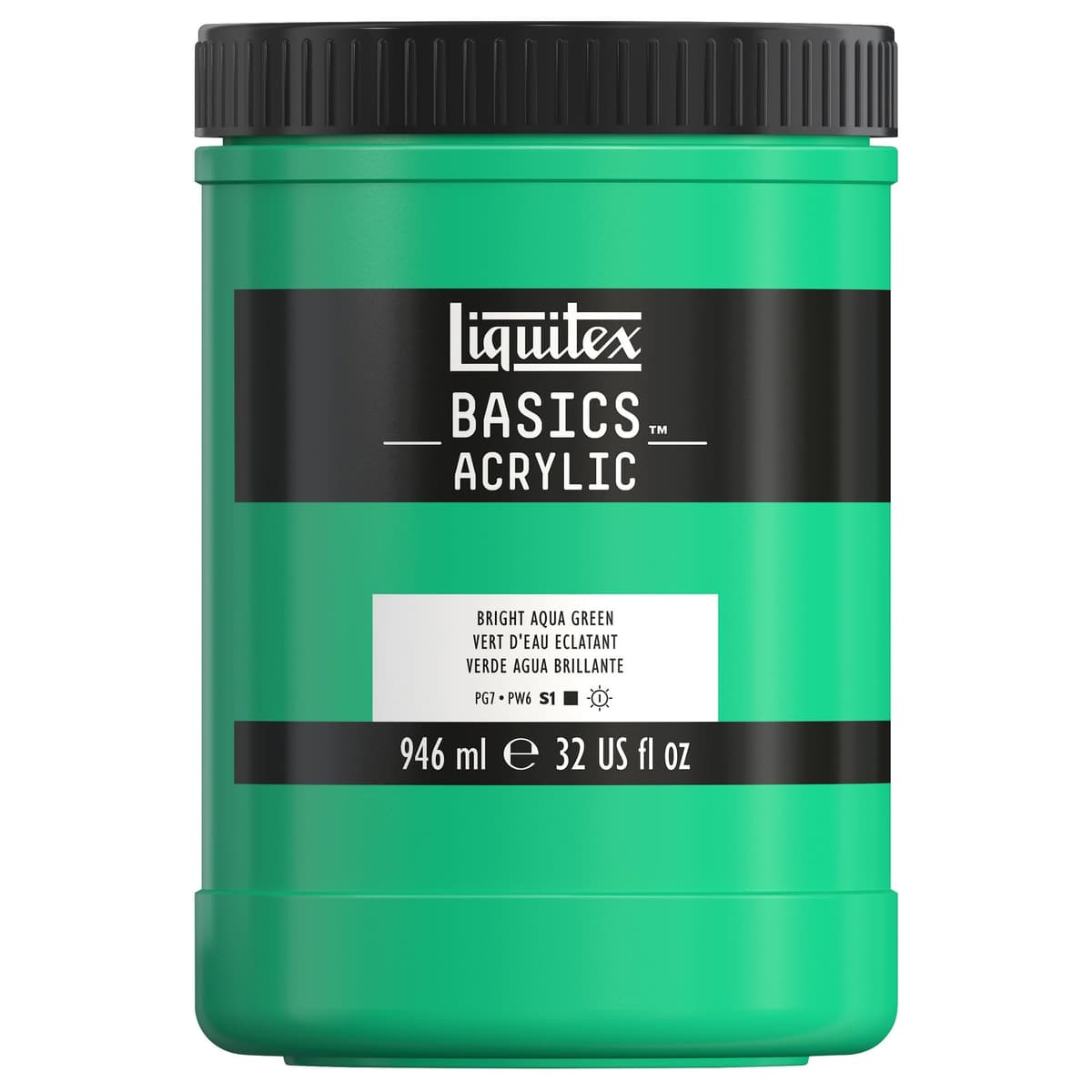 LIQUITEX Basics Acrylic Paint, Mars Black, 118 ml Tube — view 142