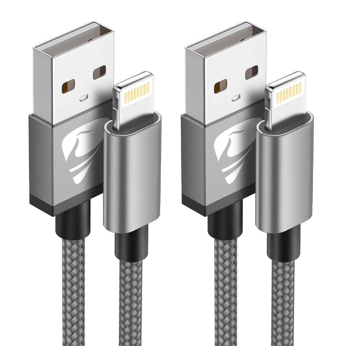 3Pack 2M iPhone Charger Cable, Long iPhone Charging Cable MFi Certified Lightning Cable Fast Charging Cord Braided i Phone Charger Lead USB Cord for Phone 14 13 12 11 Pro Max XS XR 8 7 6 SE, iPad — view 12