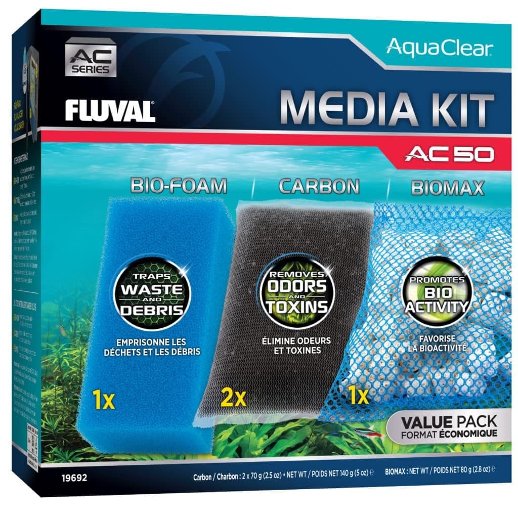 Kit Carga Mantenimiento para Filtro Mochila para Acuario Fluval AquaClear AC30 — view 5