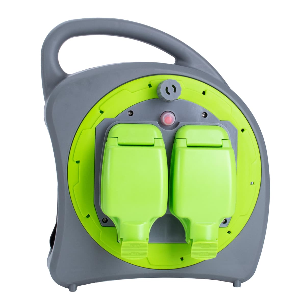 STATUS 4 Socket Cable Reel, 25m, Green, 13 Amp, Thermal Cut Out, Heavy Duty, Outdoor Extension Lead, Ideal for Garden, Workshop, DIY, Power Tools (S25M13ACR2) — view 8