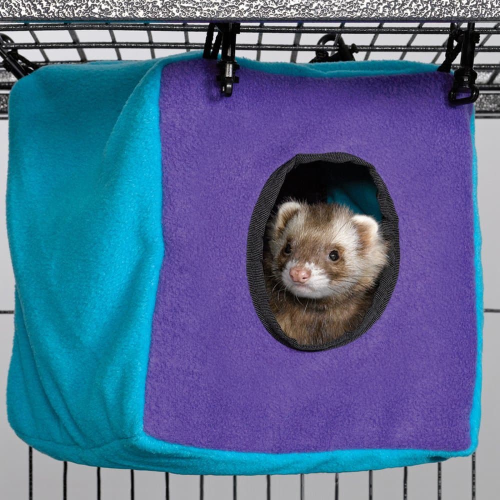 MidWest Homes for Pets - Cubo en tejido cálido para jaulas Ferret Nation y Critter Nation para animales pequeños, 21,6 cm x 21,6 cm x 22,86 cm (largo x ancho x alto), modelo NA-CB — view 2