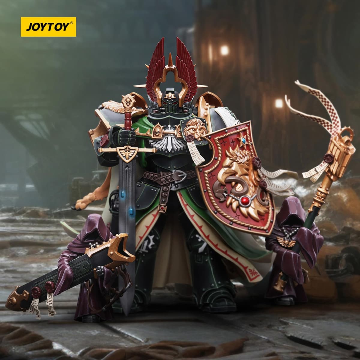 JOYTOY JT7882 Warhammer 40K The Dark Angels, Dark Angels Primarch Lion EL'Jonson 1/18 figuras de acción modelo — view 2