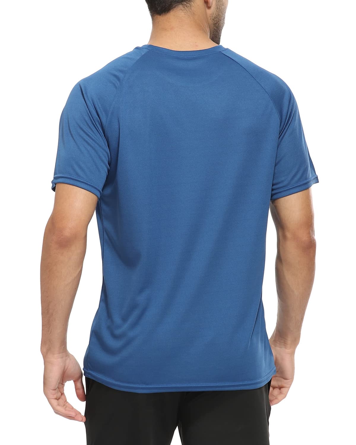 HOPLYNN 3/5 Pack Running Shirts Men Sport Tops Dry Fit Gym Wicking Athletic T Shirts Breathable Cool Workout Shirts — view 5