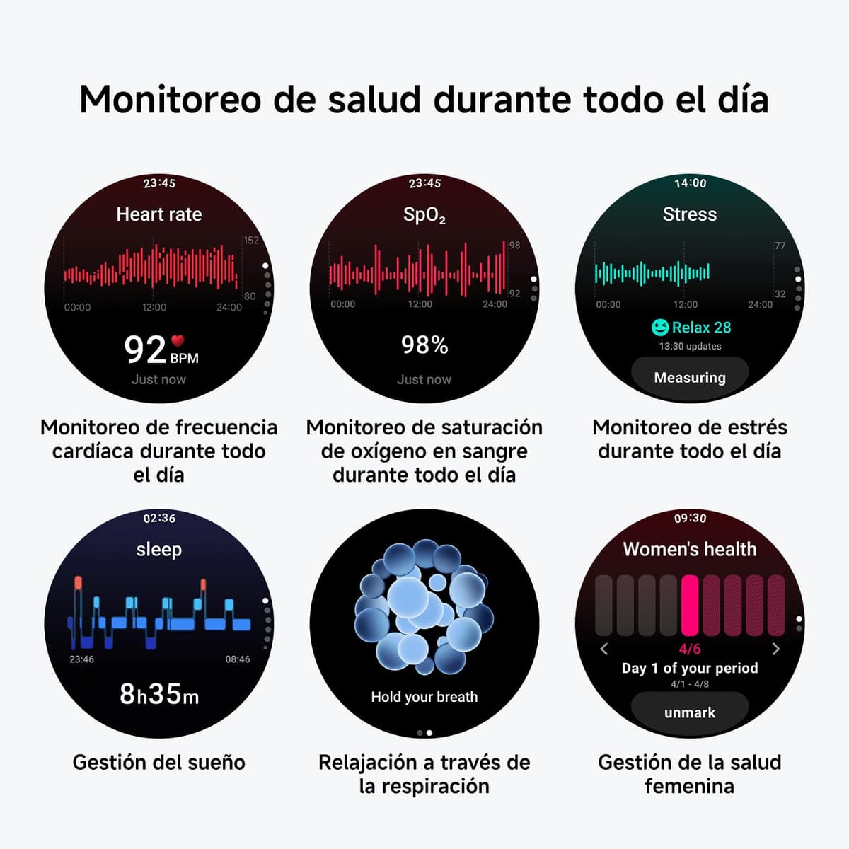 XIAOMI Watch 5 Smartwatch, Google Wear OS, pagos NFC, AI con Gemini, Pantalla de 1,54”, hasta 6 días de autonomía, GPS y Seguimiento Fitness, Control por Gestos, 47 mm, Bluetooth, Verde — view 11